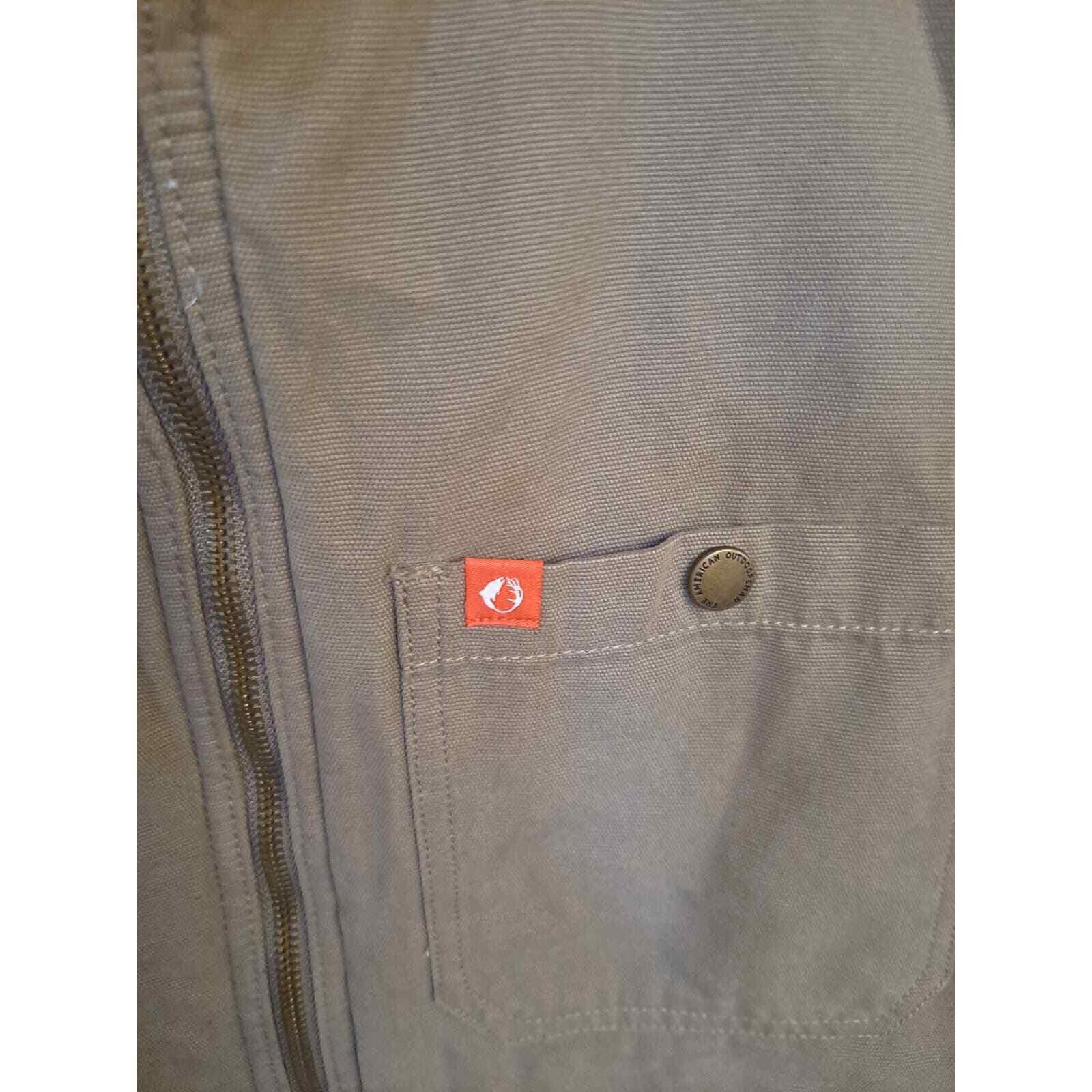 Other The American Outdoorsman Canvas Sherpa Lined Zip Up Vest Siz Size US L / EU 52-54 / 3 - 2 Thumbnail