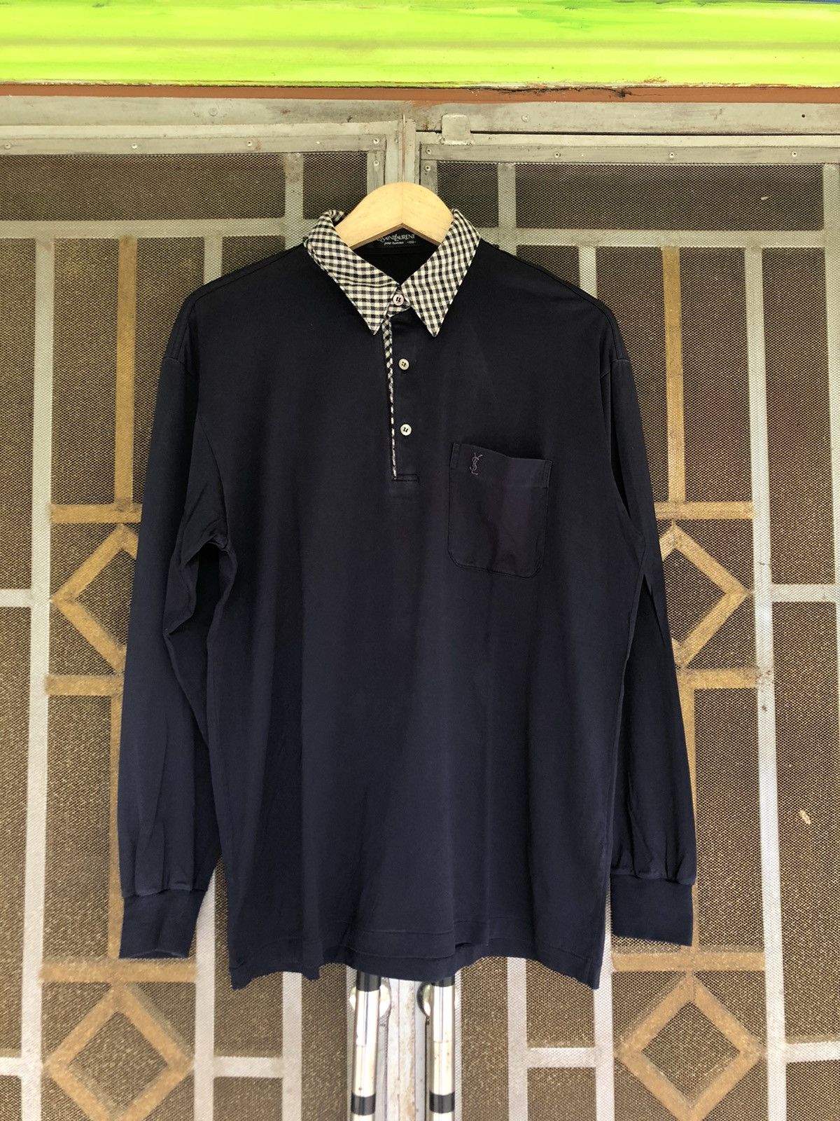 Yves Saint Laurent Vintage YvesSaintLaurent Pour Homme Size US L / EU 52-54 / 3 - 1 Thumbnail