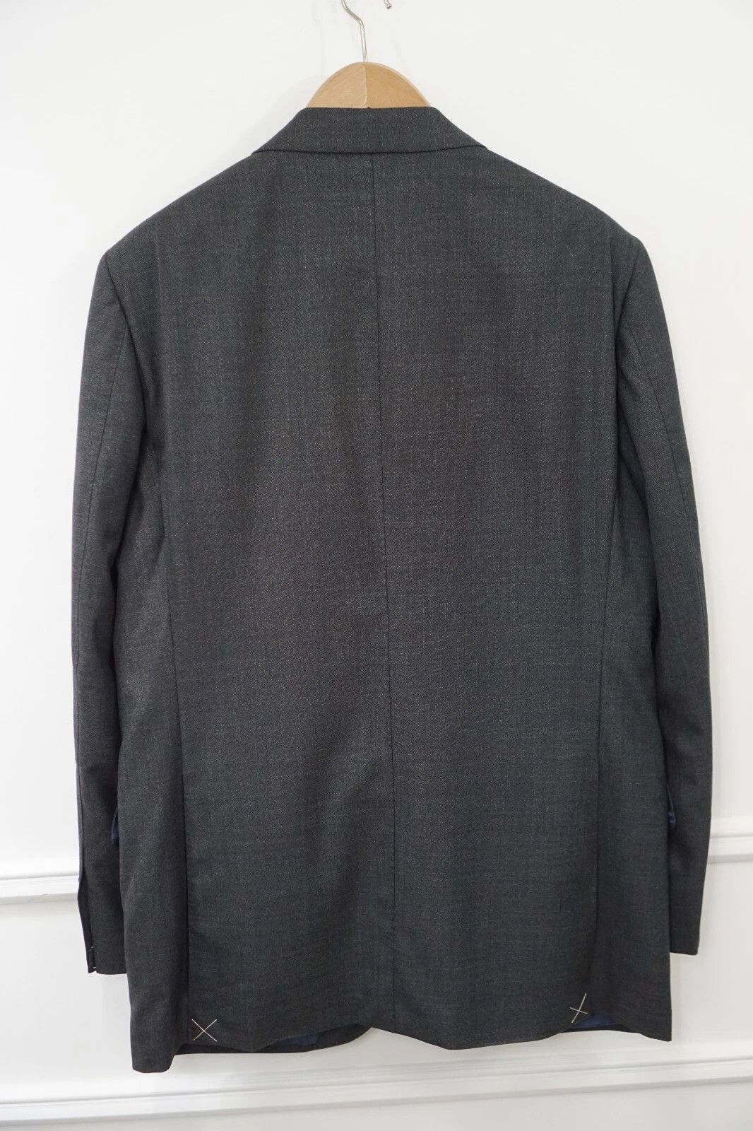 Suitsupply Men Suitsupply Blazer Washigton Peak Grey Wool S120 UK/US46 Size 46R - 2 Thumbnail