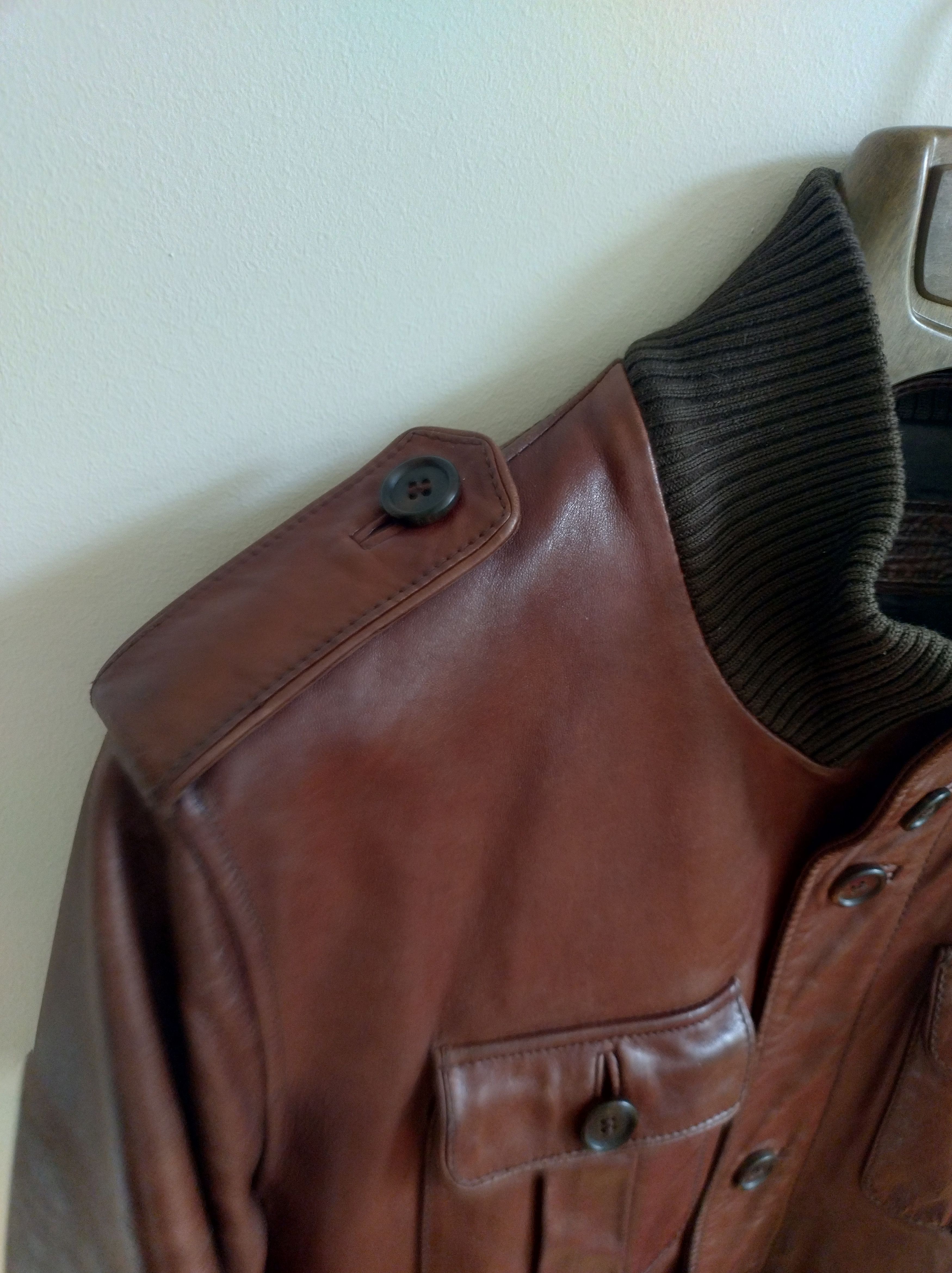 Prada Prada Leather Jacket Cargo Bomber archive 2008 Size US M / EU 48-50 / 2 - 10 Thumbnail