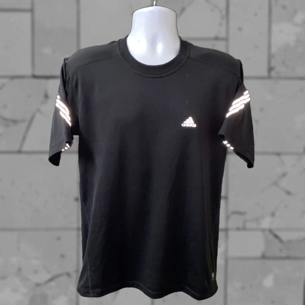 Adidas Adidas Shirt Men S Black Short Sleeve Basic T-Shirt Regular Size S Size US S / EU 44-46 / 1 - 1 Thumbnail