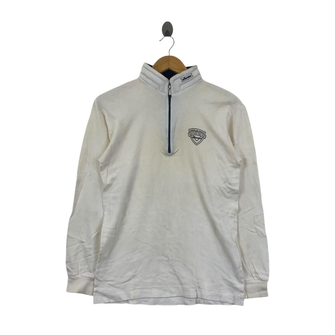 Vintage Vintage 90’ ELLESSE ITALIA Half Zipper Great Gear Jacket Size S / US 4 / IT 40 - 1 Thumbnail