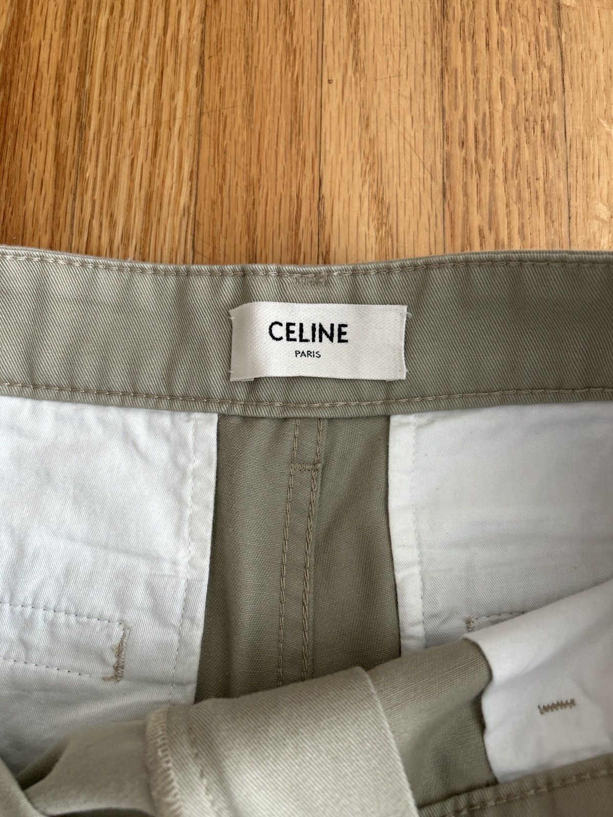 Celine Celine Straight Leg Pants Size US 29 - 3 Thumbnail