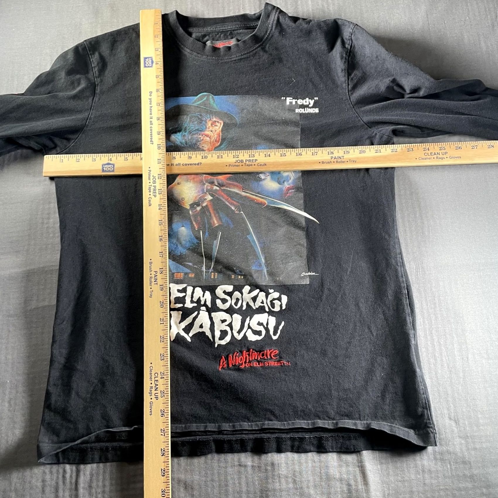 Palace VINTAGE Nightmare On Elm Street Freddy Shirt Mens Large Black Long Sleeve Shoe Palace Size US L / EU 52-54 / 3 - 7 Thumbnail