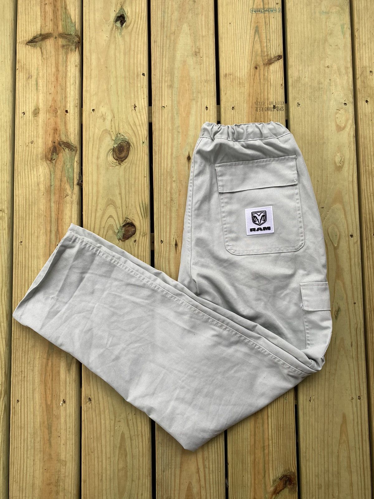 Vintage Vintage gray dodge ram cargo pants Size US 36 / EU 52 - 1 Thumbnail