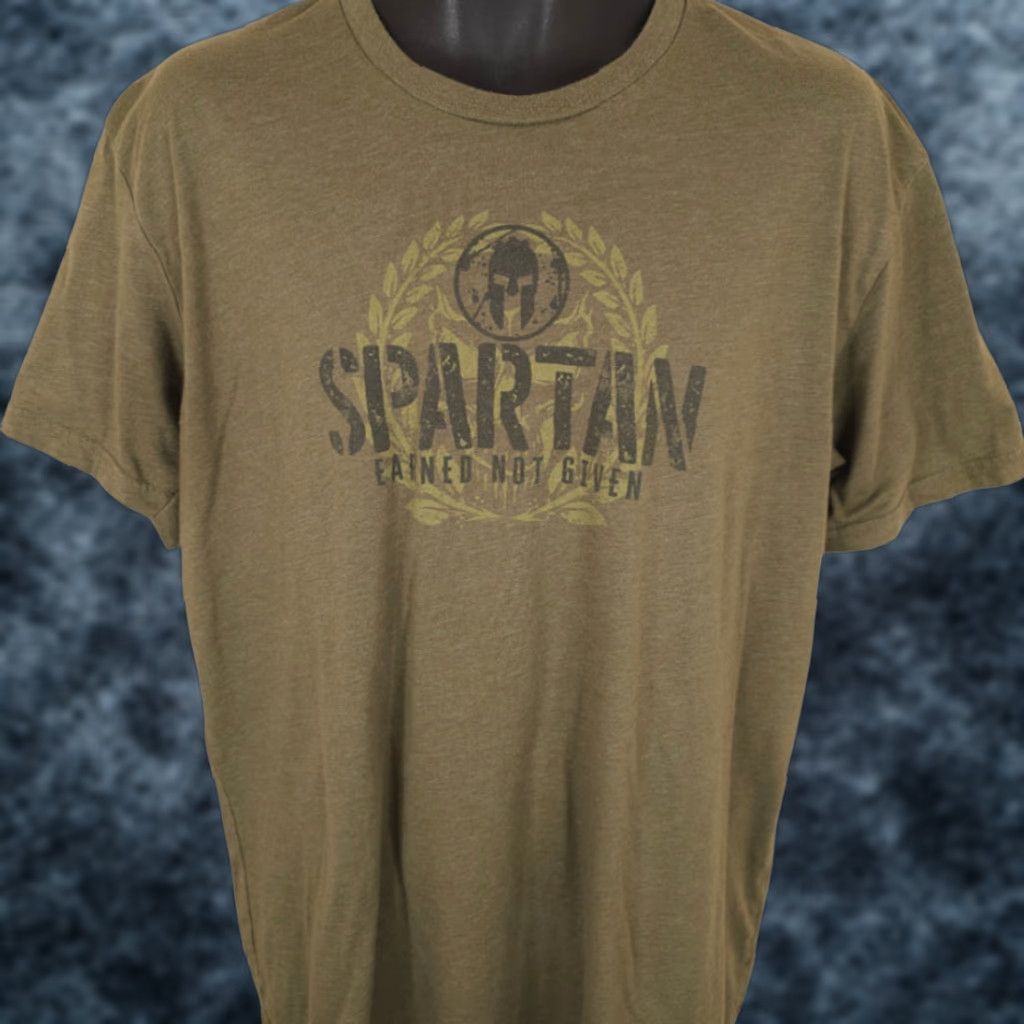 Vintage **Green Earned Not Given Spartan Race T-Shirt Mens XL** User: Green Earned Not Given Spartan Race T-Shirt Mens XL Size US XL / EU 56 / 4 - 1 Thumbnail