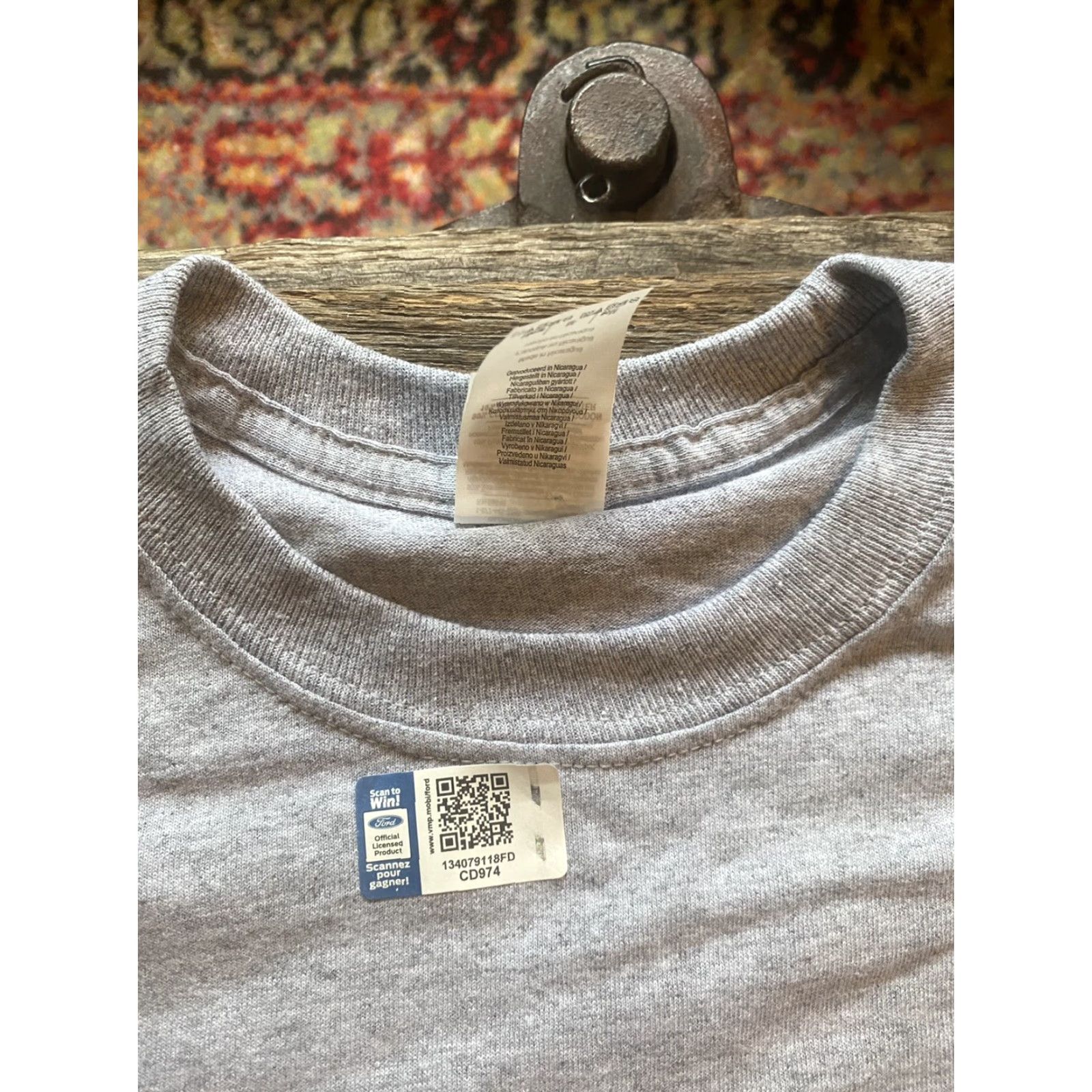 Gildan New Mens Medium Gray Long Sleeve Ford Truck Shirt M Size US M / EU 48-50 / 2 - 5 Thumbnail