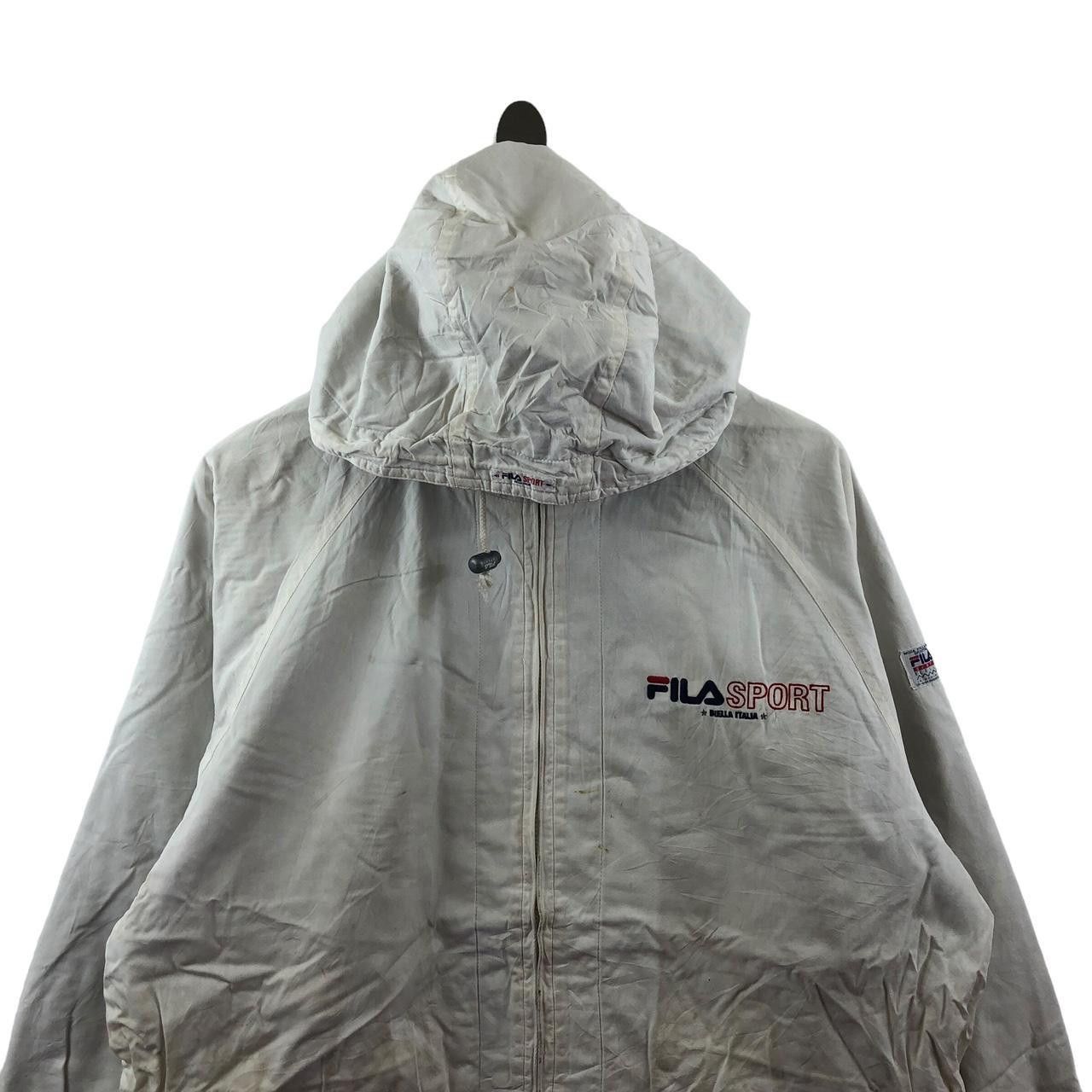 Fila Vintage FILA SPORT BIELLA Quilted Light Puffer Jacket Size XL / US 12-14 / IT 48-50 - 3 Thumbnail