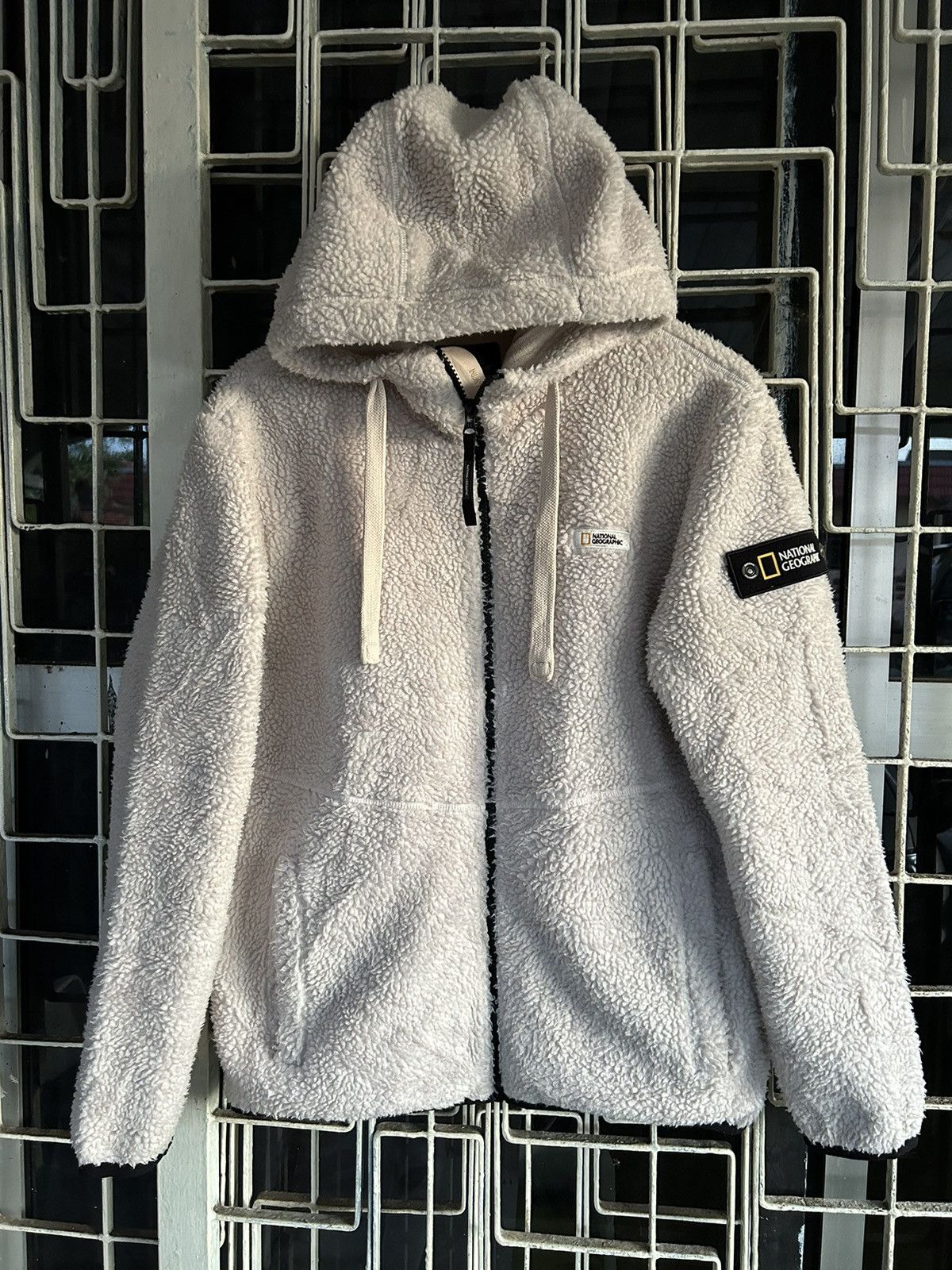 Beauty Beast × Vintage BINDING ‼️NATIONAL GEOGRAPHIC COSTONI FLEECE HOODIE Size US M / EU 48-50 / 2 - 1 Thumbnail