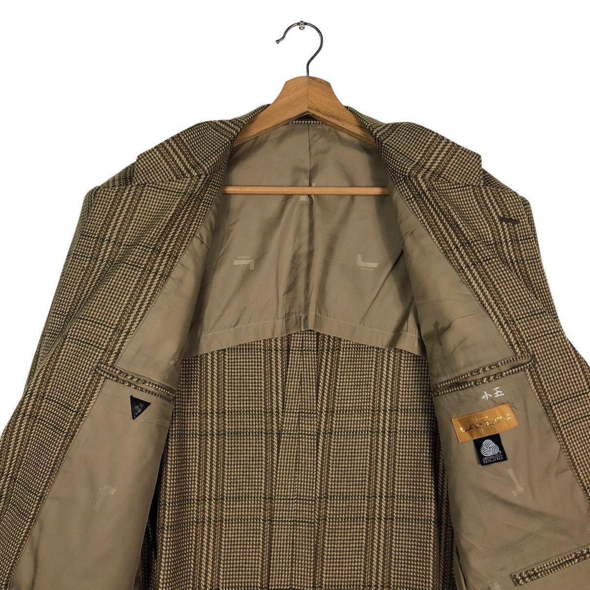 Lancel 🔥Vintage Casual Coats Double Breasts Lancel Paris Tartan Size US M / EU 48-50 / 2 - 14 Thumbnail