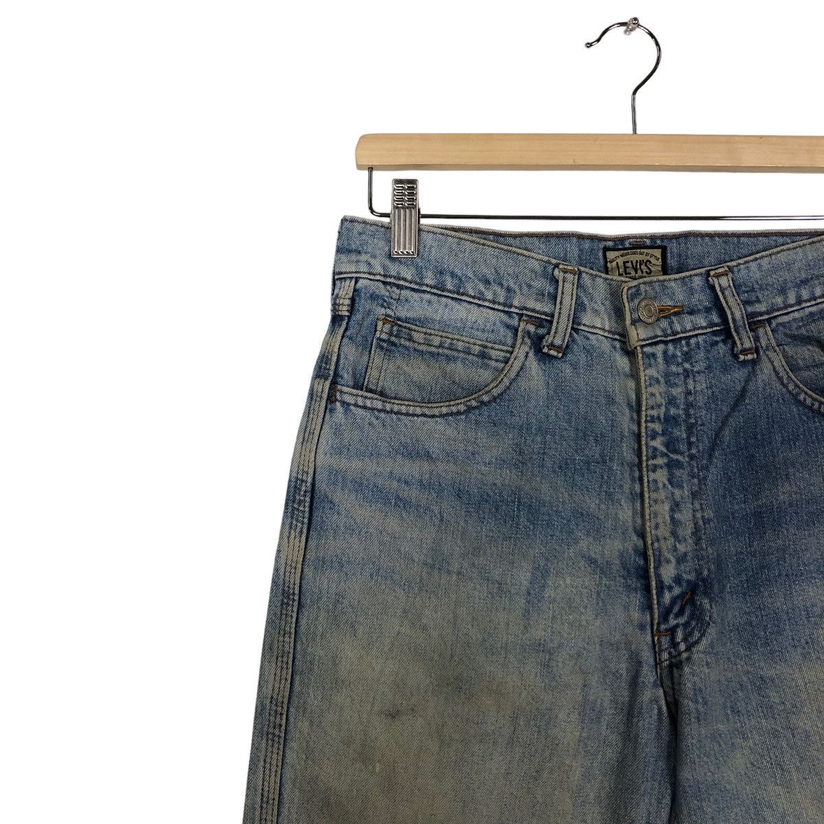Levi's 🔥80’s Vintage Levi’s 636 Distressed Denim Jeans Size US 30 / EU 46 - 6 Thumbnail