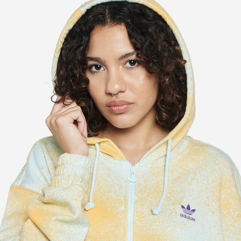 Adidas Adidas All Oversize Printed Full Zip Hoodie Size S / US 4 / IT 40 - 4 Thumbnail