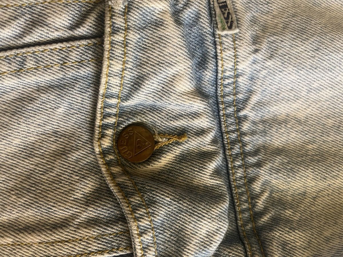 Georges Marciano 90’s MADE IN USA GEORGE MARCIANO LIGHT DENIM JEAN JACKET S Size US S / EU 44-46 / 1 - 7 Thumbnail