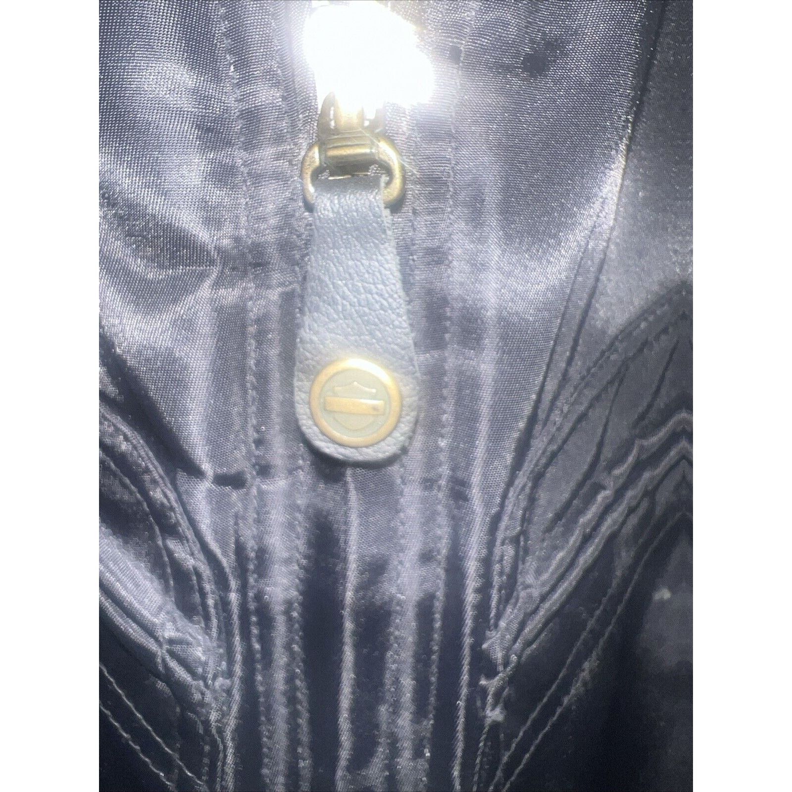 Harley Davidson Harley Davidson Bomber Jacket Women's Large Motorcycle Nylon Size L / US 10 / IT 46 - 8 Thumbnail