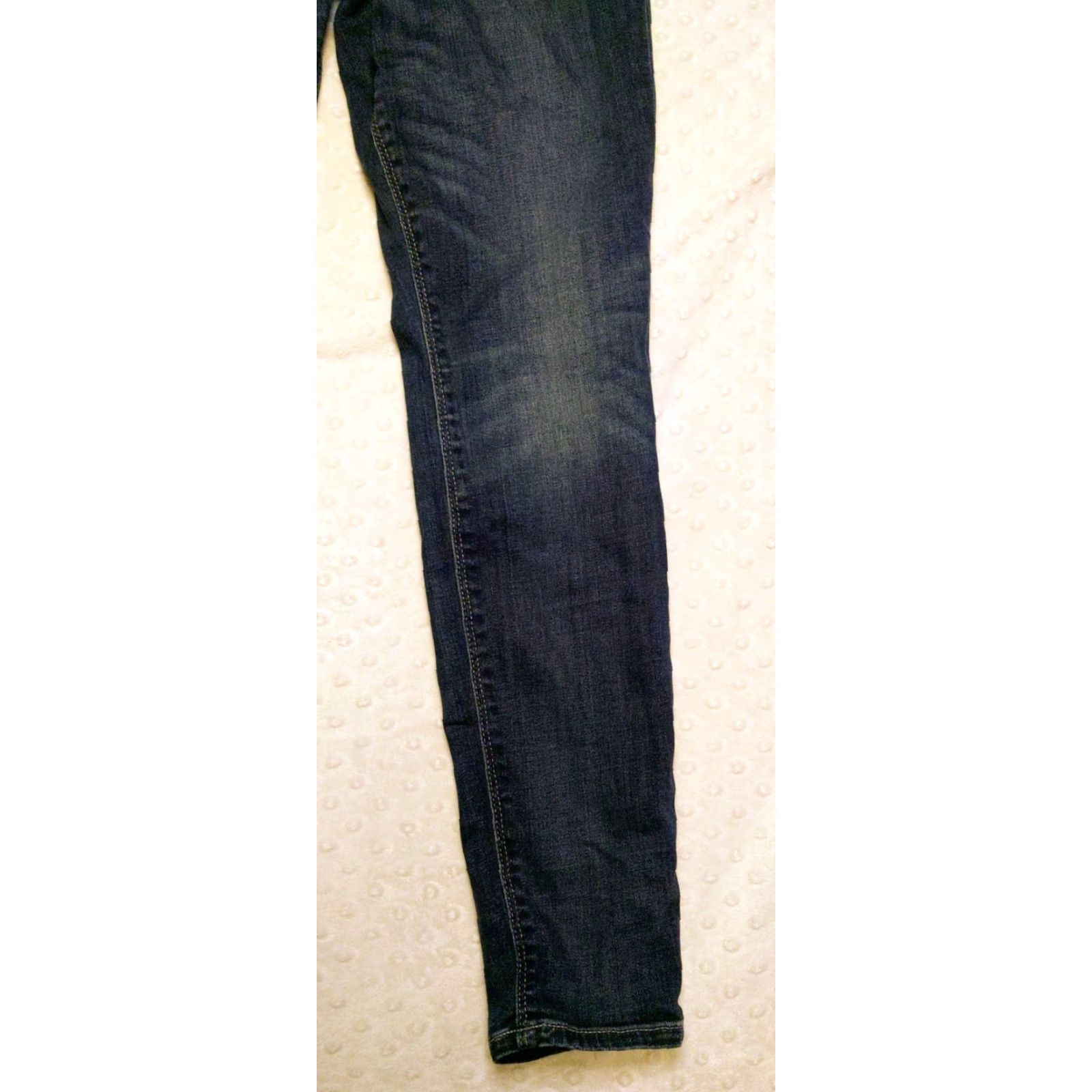 Lucky Brand LUCKY BRAND Orta Premium Ankle Jeans Women's 6/28 Denim Dark Blue 30/28 5-Pocket Regular Stretch Rise Mid 26" Zip Button USA 90s Theme Size 28" / US 6 / IT 42 - 2 Thumbnail