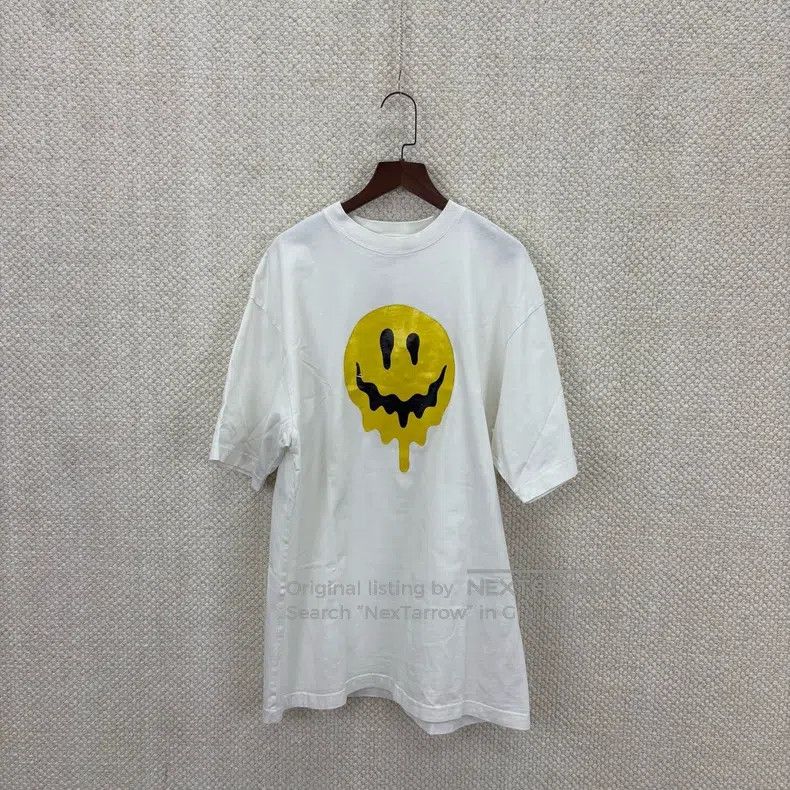 Balenciaga Balenciaga Short Sleeve T-Shirt with Smile Pattern Size US XXS / EU 40 - 1 Thumbnail