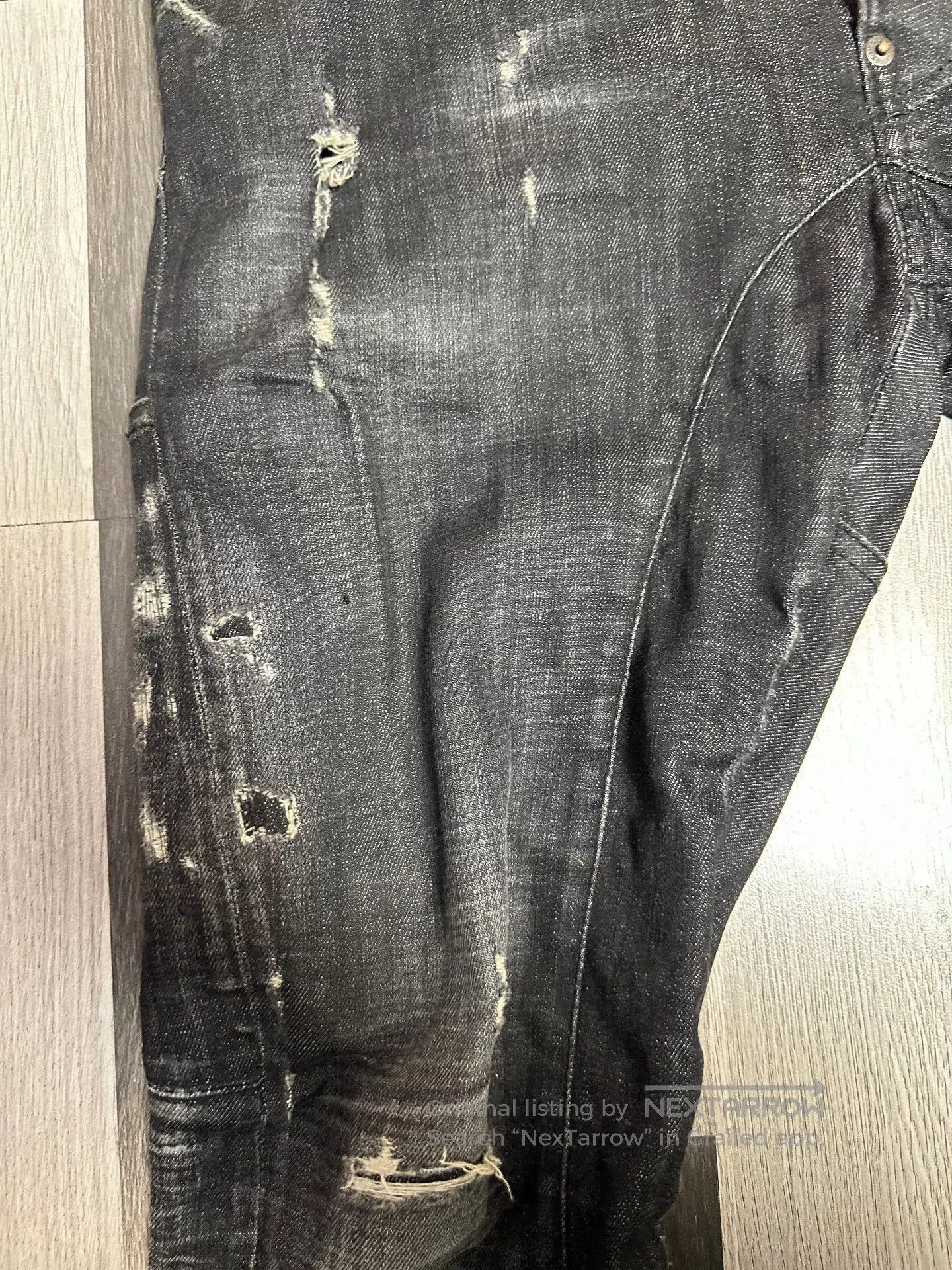 Dsquared2 DSquared2 Black Distressed Denim Jeans 46. Size US 30 / EU 46 - 5 Thumbnail