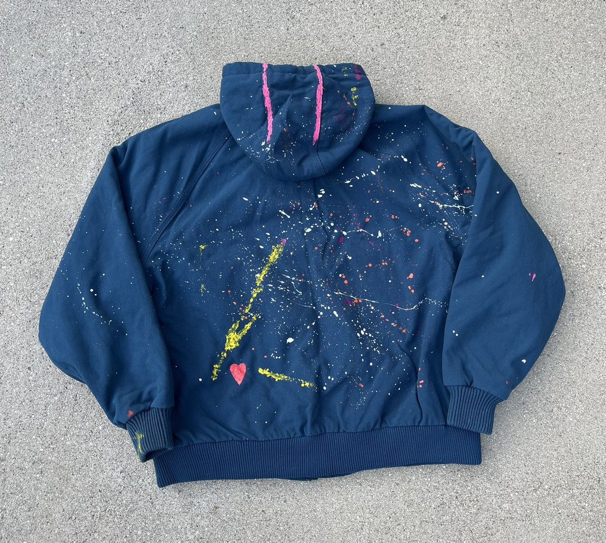 Carhartt × Japanese Brand Custom Carhartt Jacket Distressed Quilt Lining J140 Size US XL / EU 56 / 4 - 2 Thumbnail