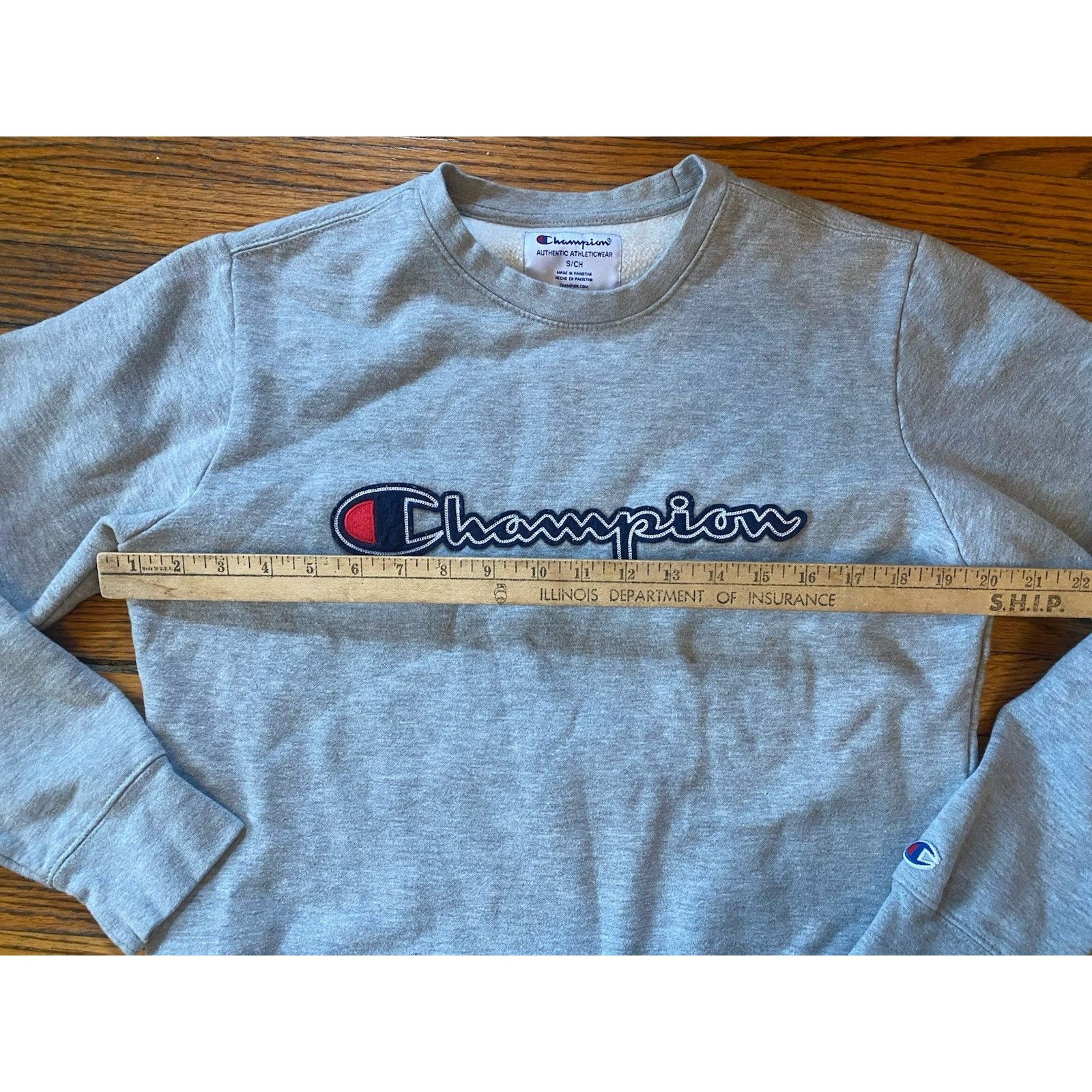 Champion Champion Crew Sweatshirt Women’s Small Gray Size S / US 4 / IT 40 - 6 Thumbnail