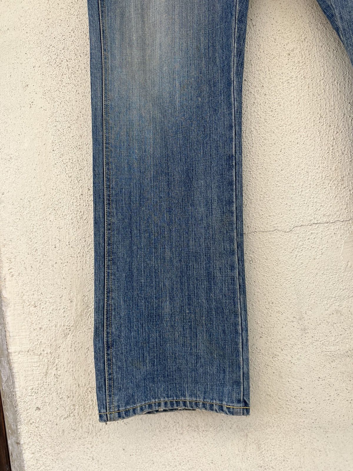 Sandinista MFG VTG 2005 Sandinista Japan Dirty Mud Denim Fatigue Jeans Size US 34 / EU 50 - 9 Thumbnail