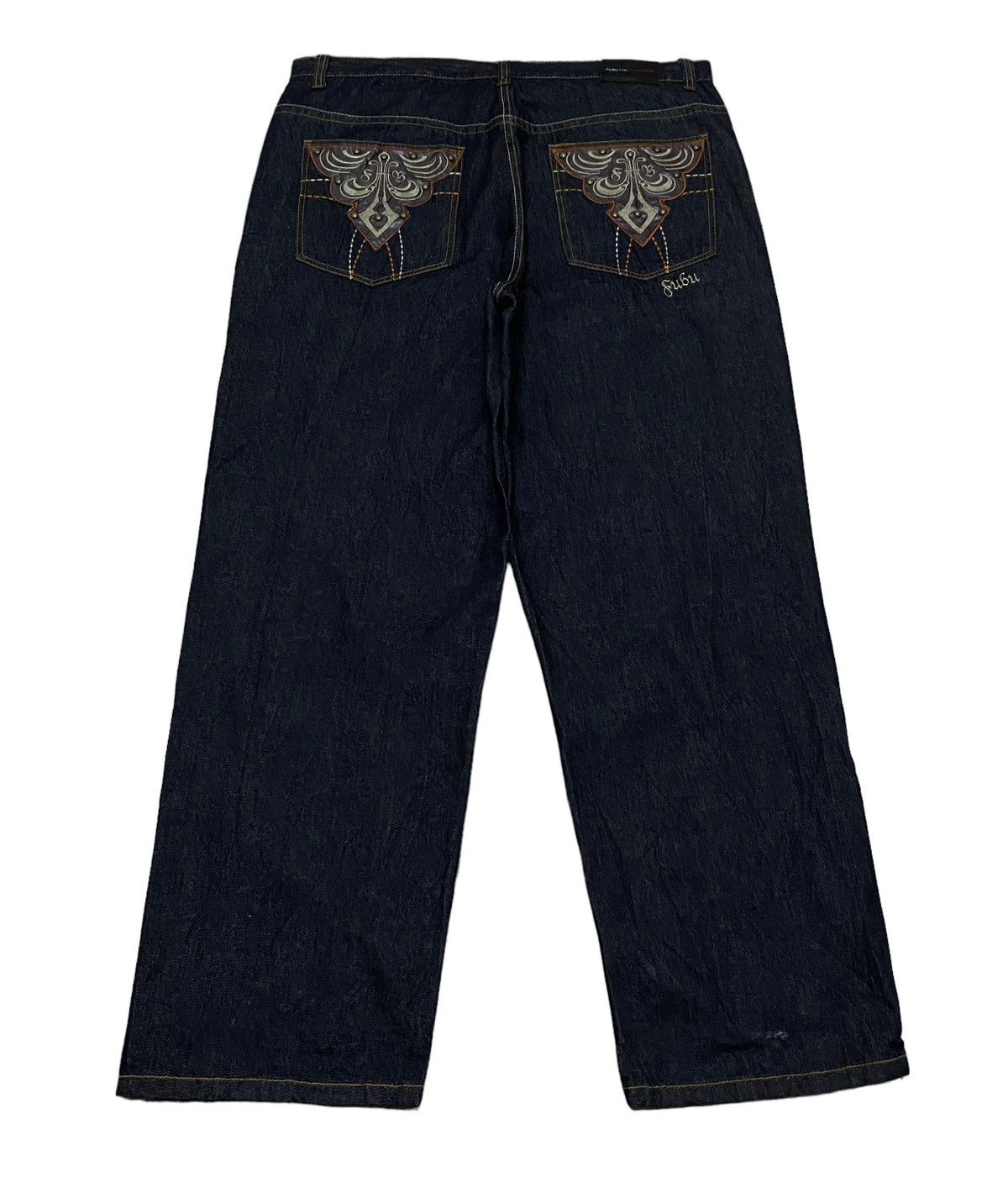 Fubu Rare Design Vintage Fubu Rapper Hiphop Baggy Jeans 2000s Size US 42 / EU 58 - 2 Thumbnail