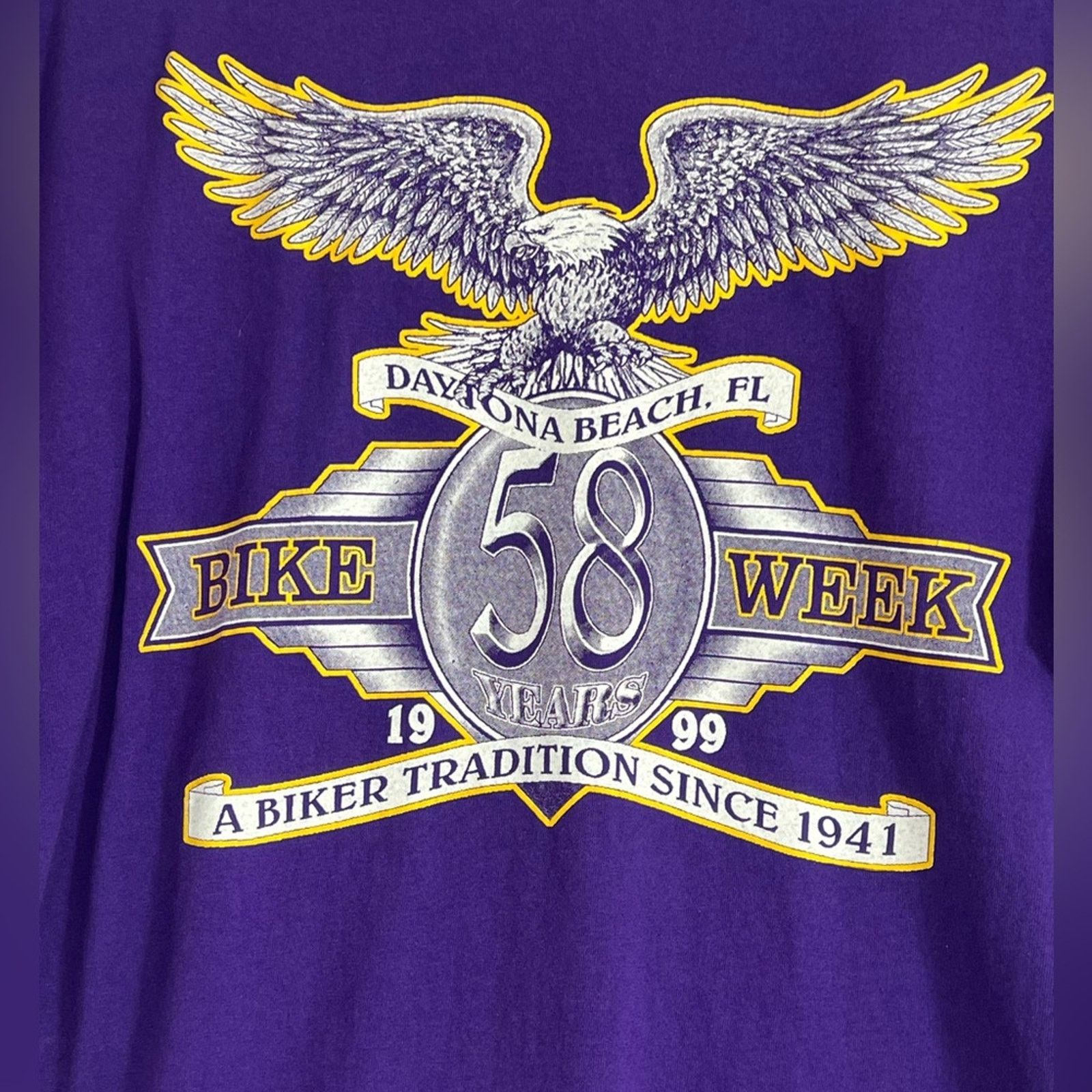 Vintage Vintage Daytona Bike Week Screamin Eagle Graphic Shirt 1999 Size US L / EU 52-54 / 3 - 7 Thumbnail