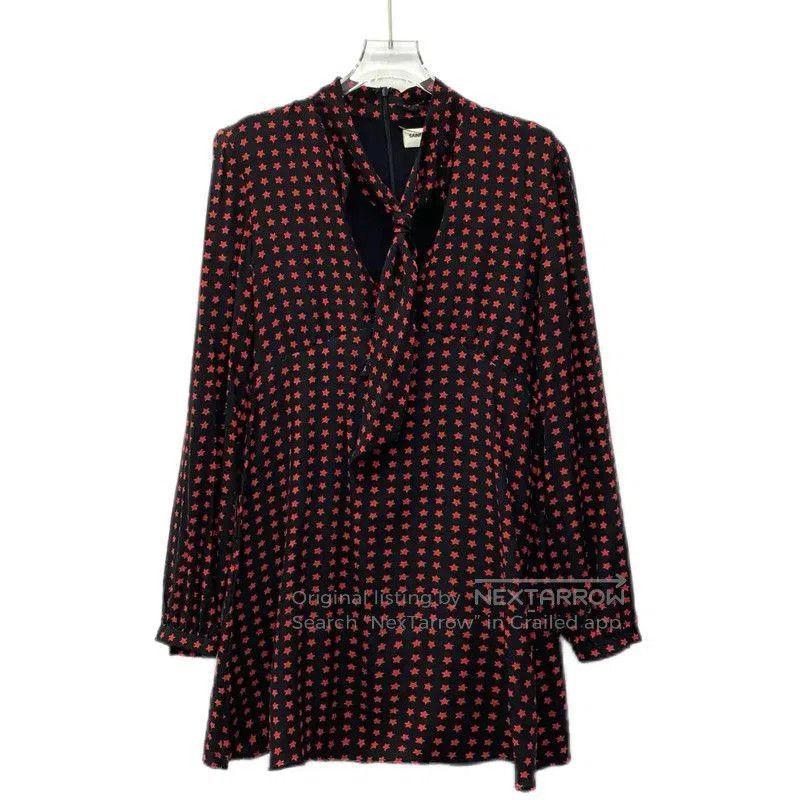 YSL Colorful Silk Dress XS Size .