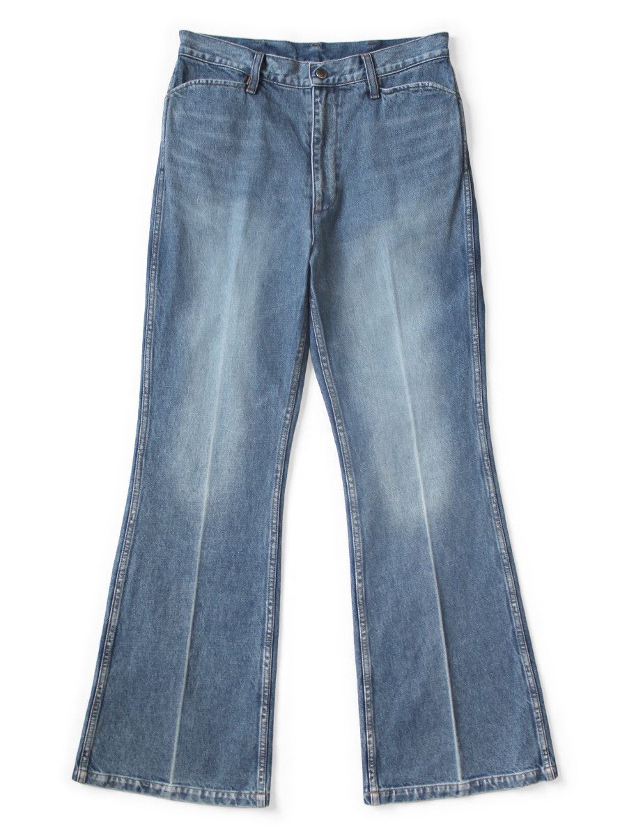 Kapital Kapital Japan 14oz Black Denim Pants Flare 5P OKABELLBO