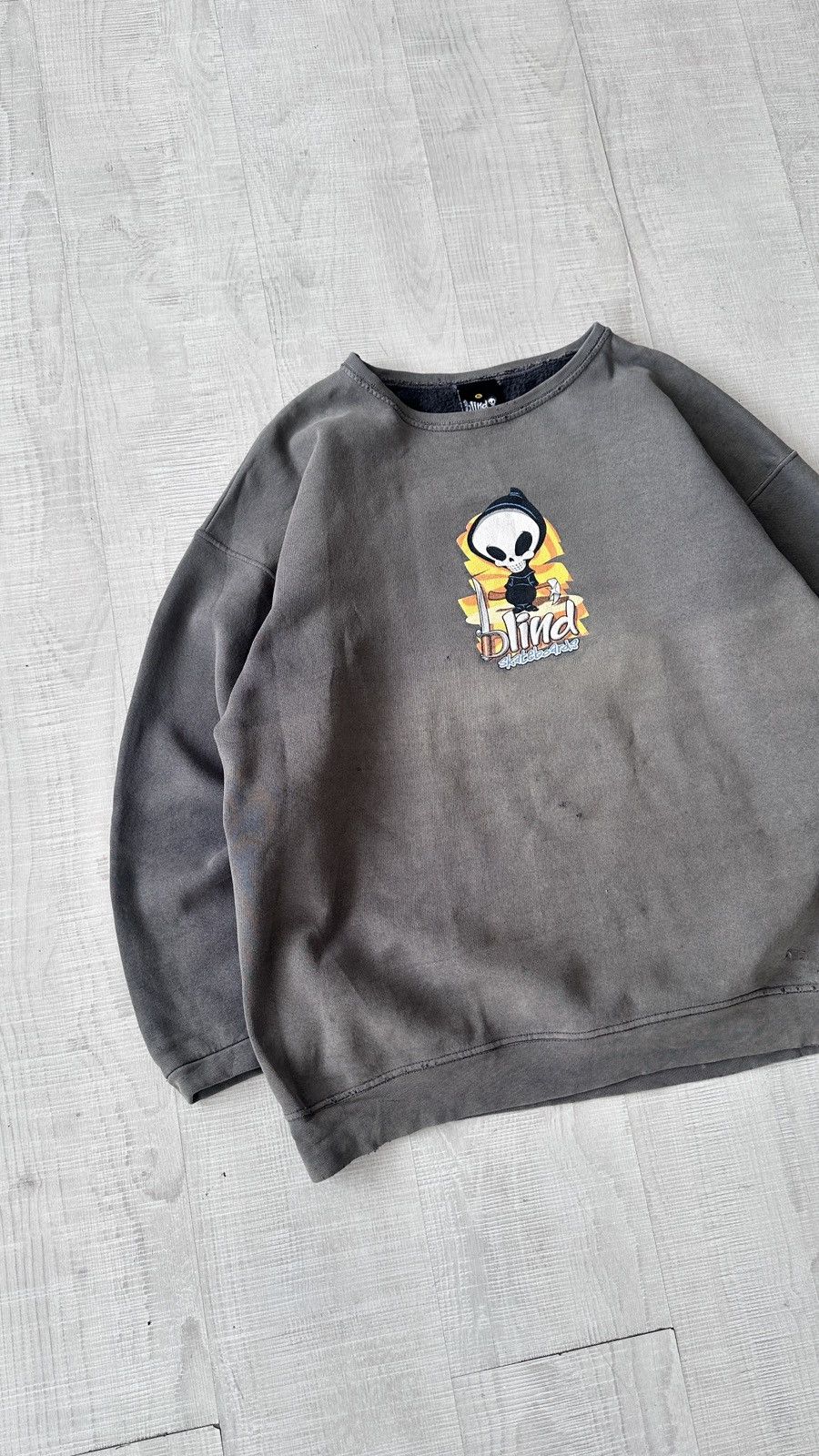 Blind Skateboards Blind Skateboards Sweatshirt USA Reaper Faded Y2K Skate XL Size US XL / EU 56 / 4 - 5 Thumbnail