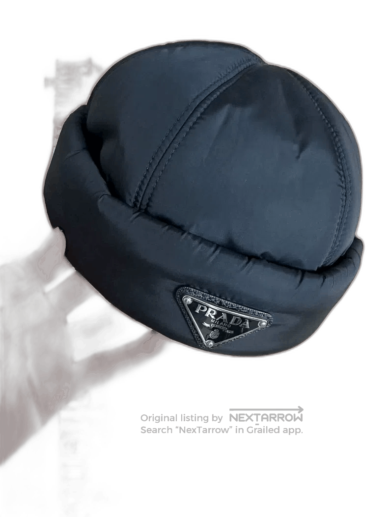Prada prada pelluckskin hat down hat L size bought to wear not ma Size ONE SIZE - 1 Thumbnail