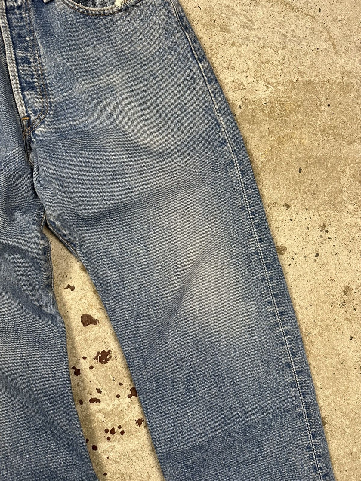 Levi's × Vintage Vintage Y2K Levi’s 501 Blue Denim Pants Jeans Size US 32 / EU 48 - 6 Thumbnail