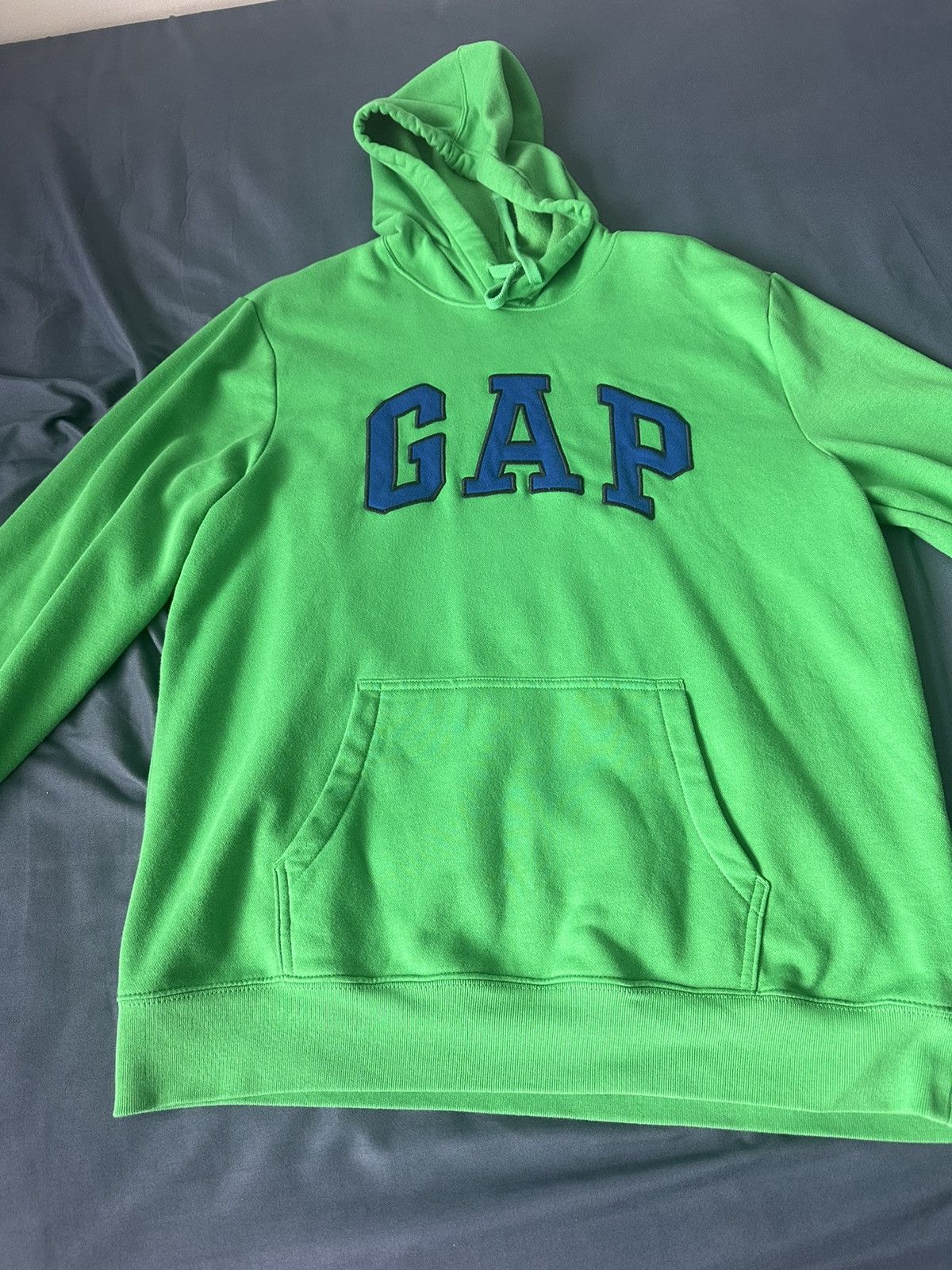 Green Gap Hoodie Grailed