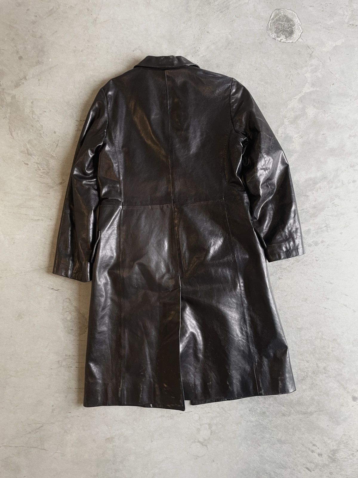 Miu Miu LONG LEATHER MIU MIU JACKET Size S / US 4 / IT 40 - 3 Thumbnail