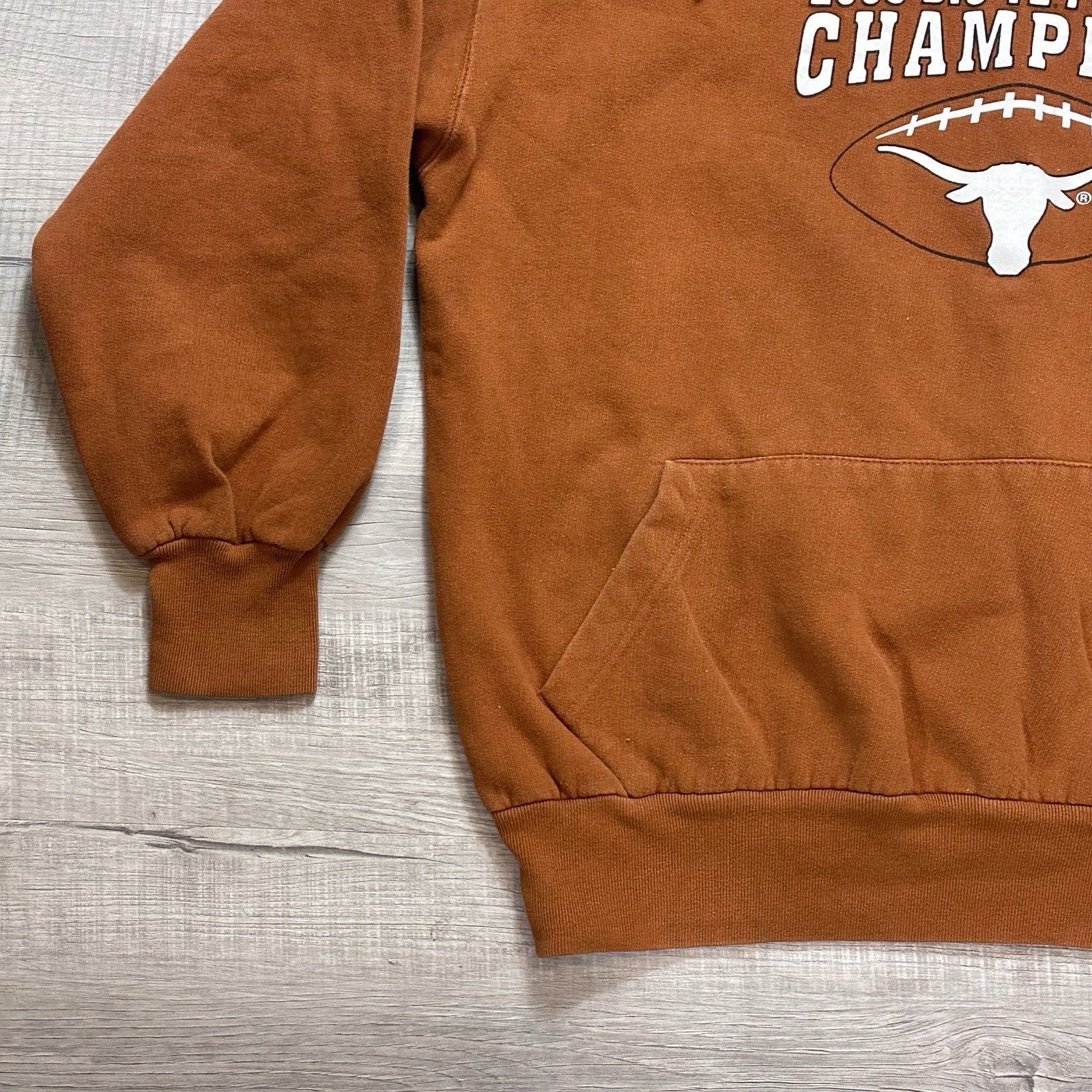 Other Texas Longhorns Football 09 Big 12 Champions Hoodie Sz Large Size US L / EU 52-54 / 3 - 2 Thumbnail