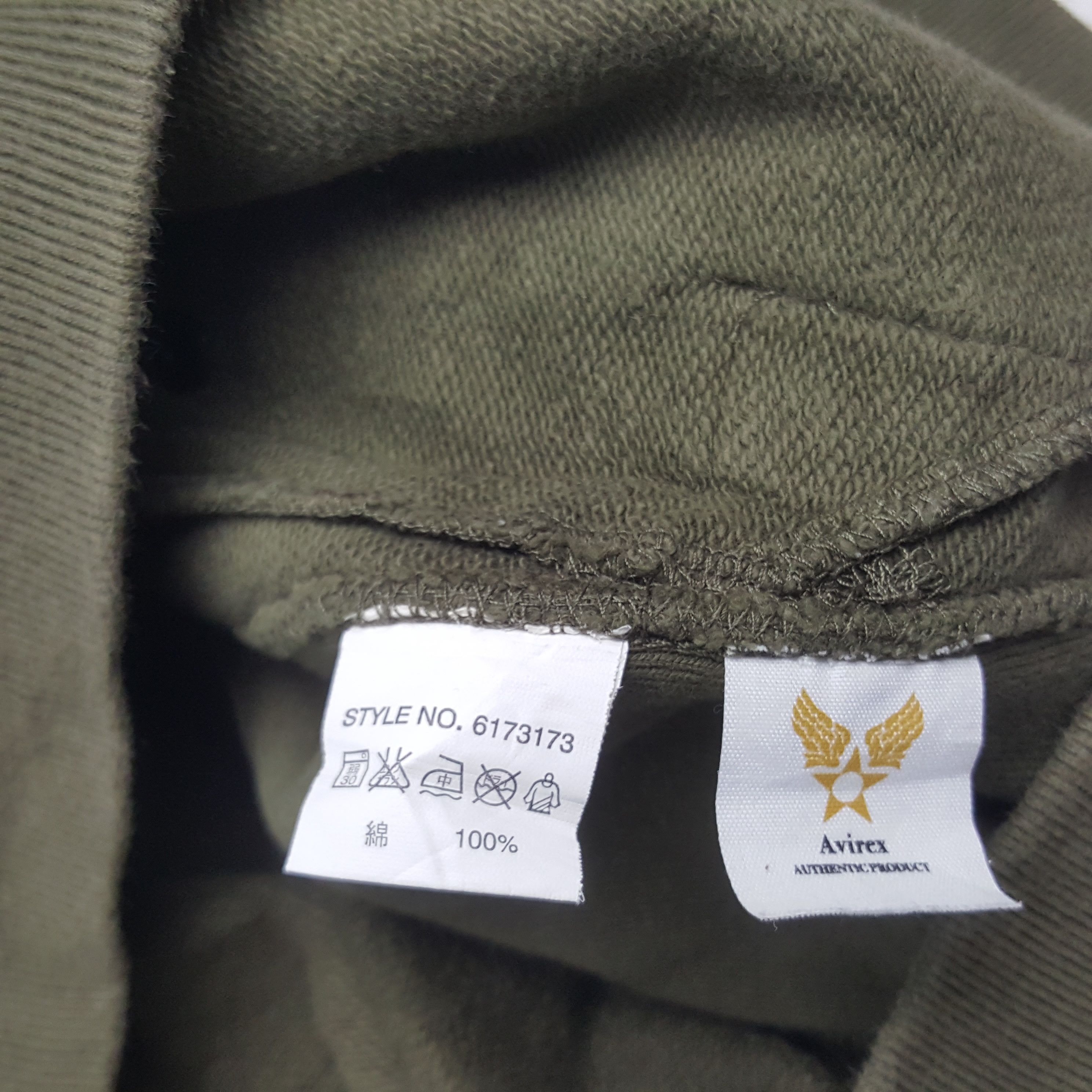 Avirex × Vintage Vintage Avirex Military Style Zipper Sweatshirt Size US M / EU 48-50 / 2 - 8 Thumbnail