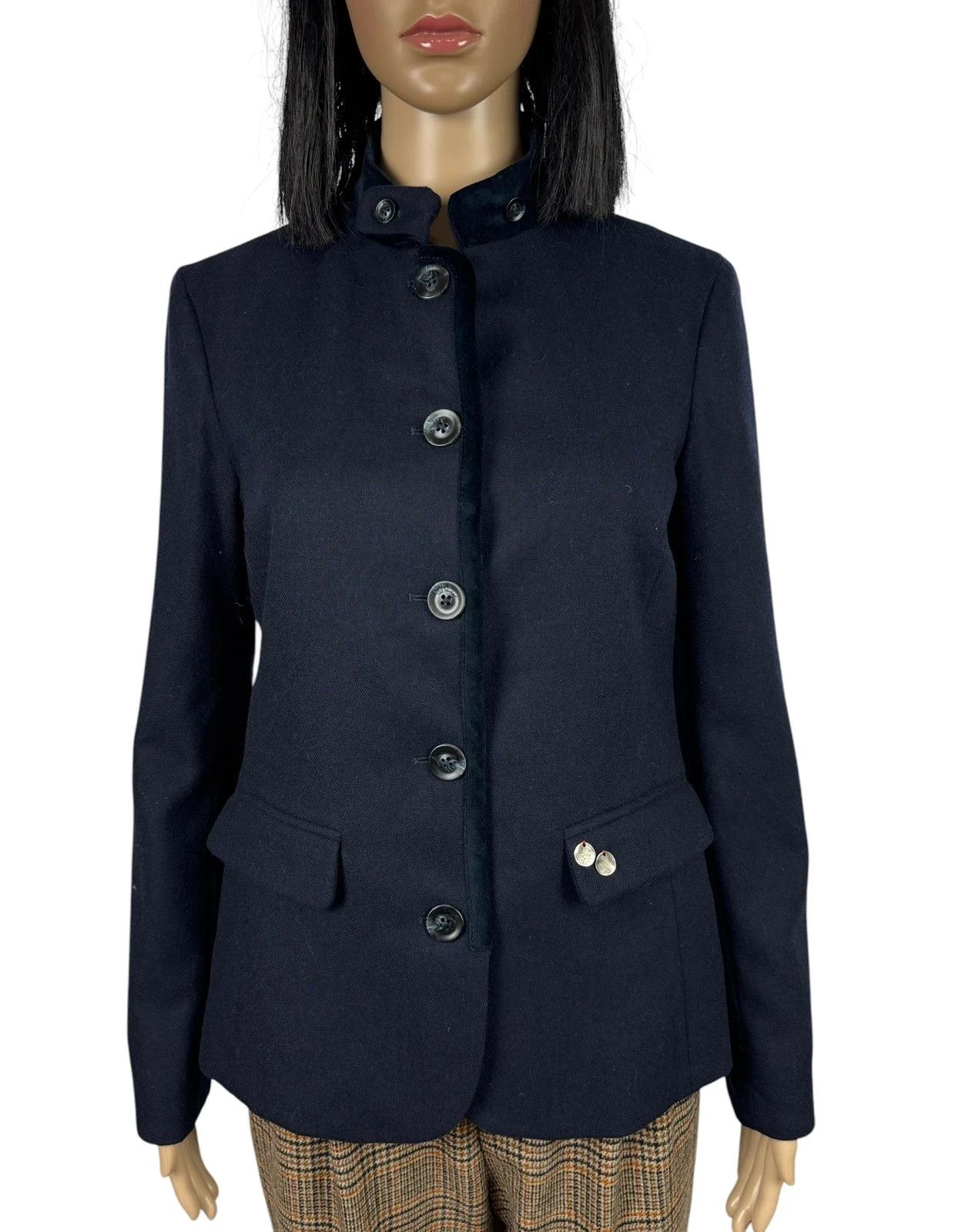 Other Luis Trenker Wool Navy Jacket size 40 Size S / US 4 / IT 40 - 3 Thumbnail