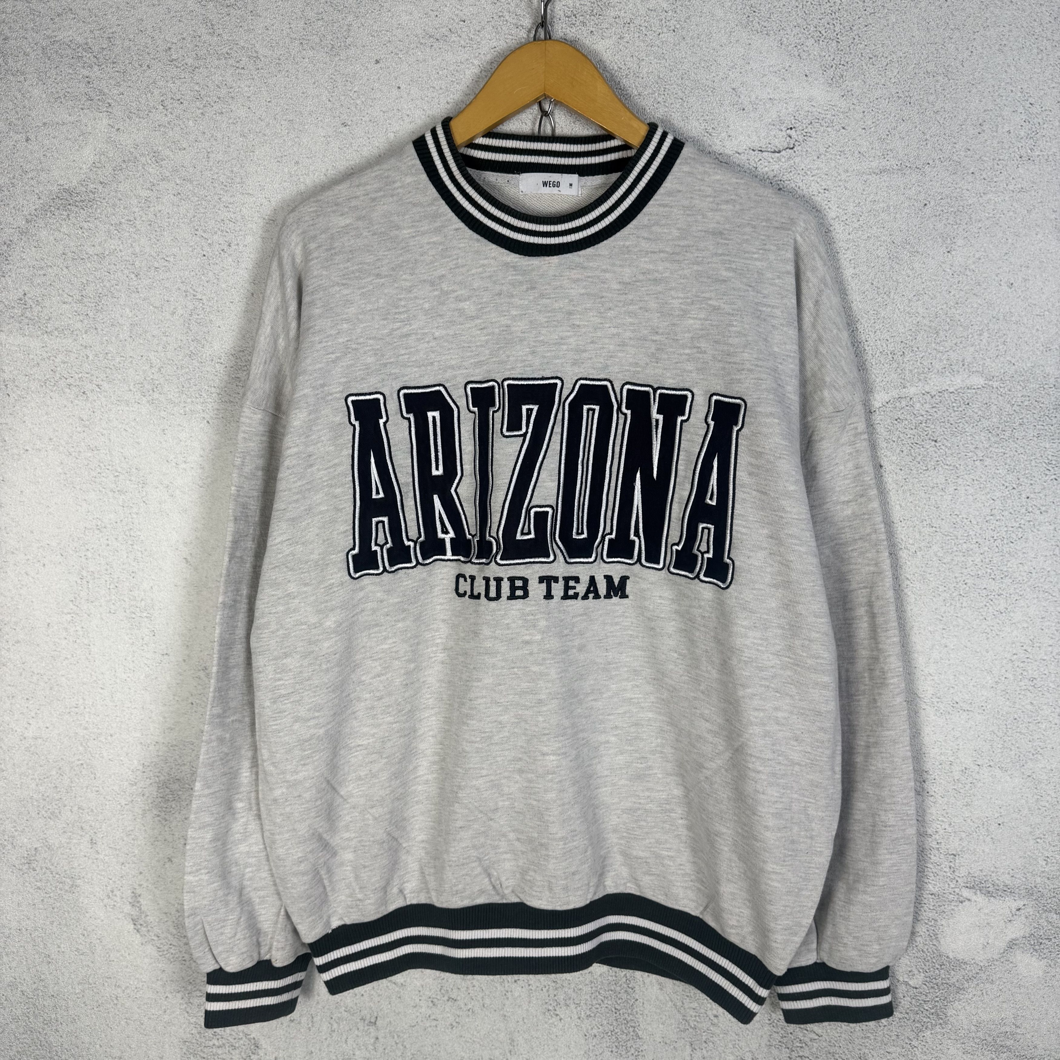 Japanese Brand WEGO Arizona Club Team Sweatshirt Crewneck Size US M / EU 48-50 / 2 - 1 Thumbnail