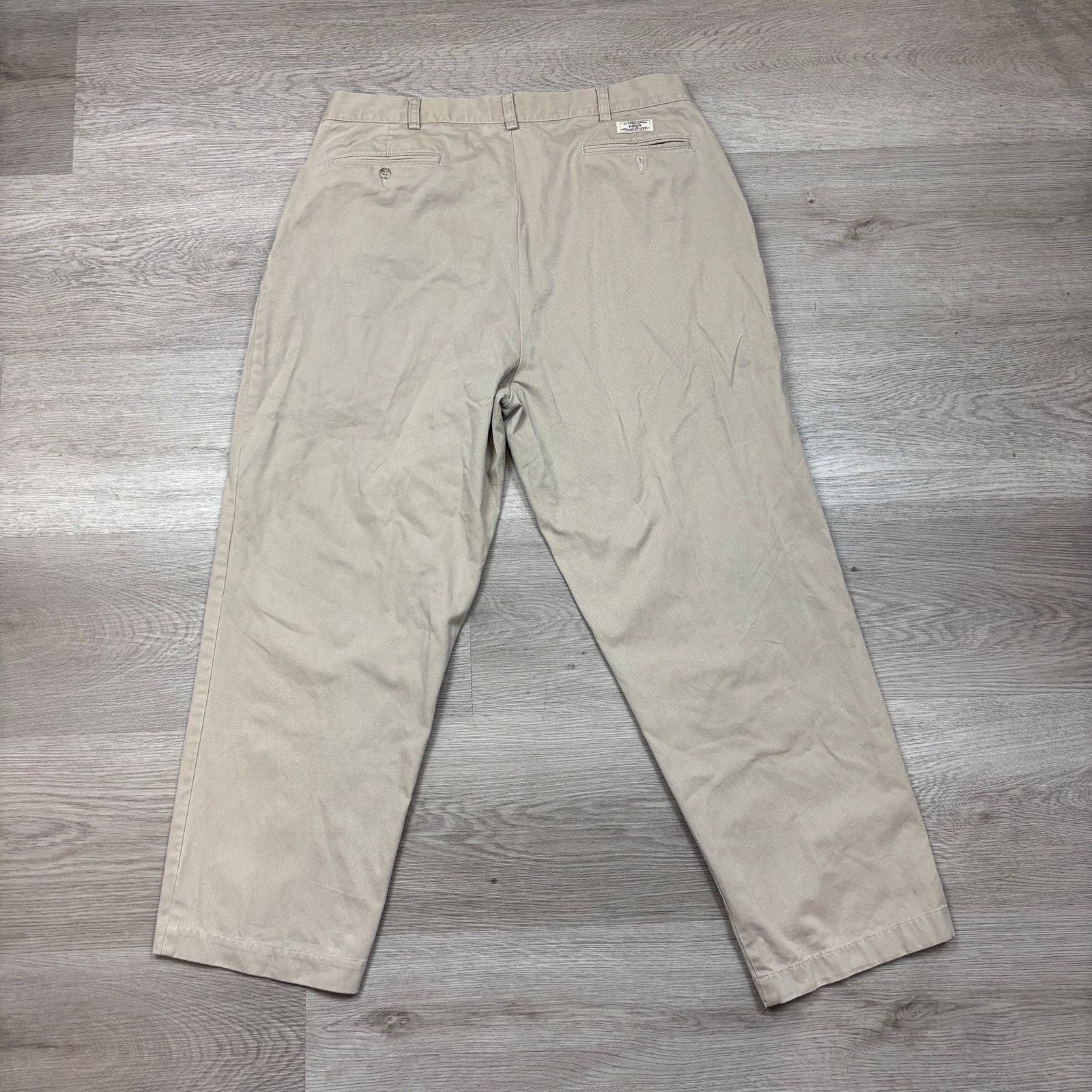 Polo Ralph Lauren × Vintage Vintage Polo Ralph Lauren Andrew Chino Pants Men's 38x28 Size US 38 / EU 54 - 3 Thumbnail
