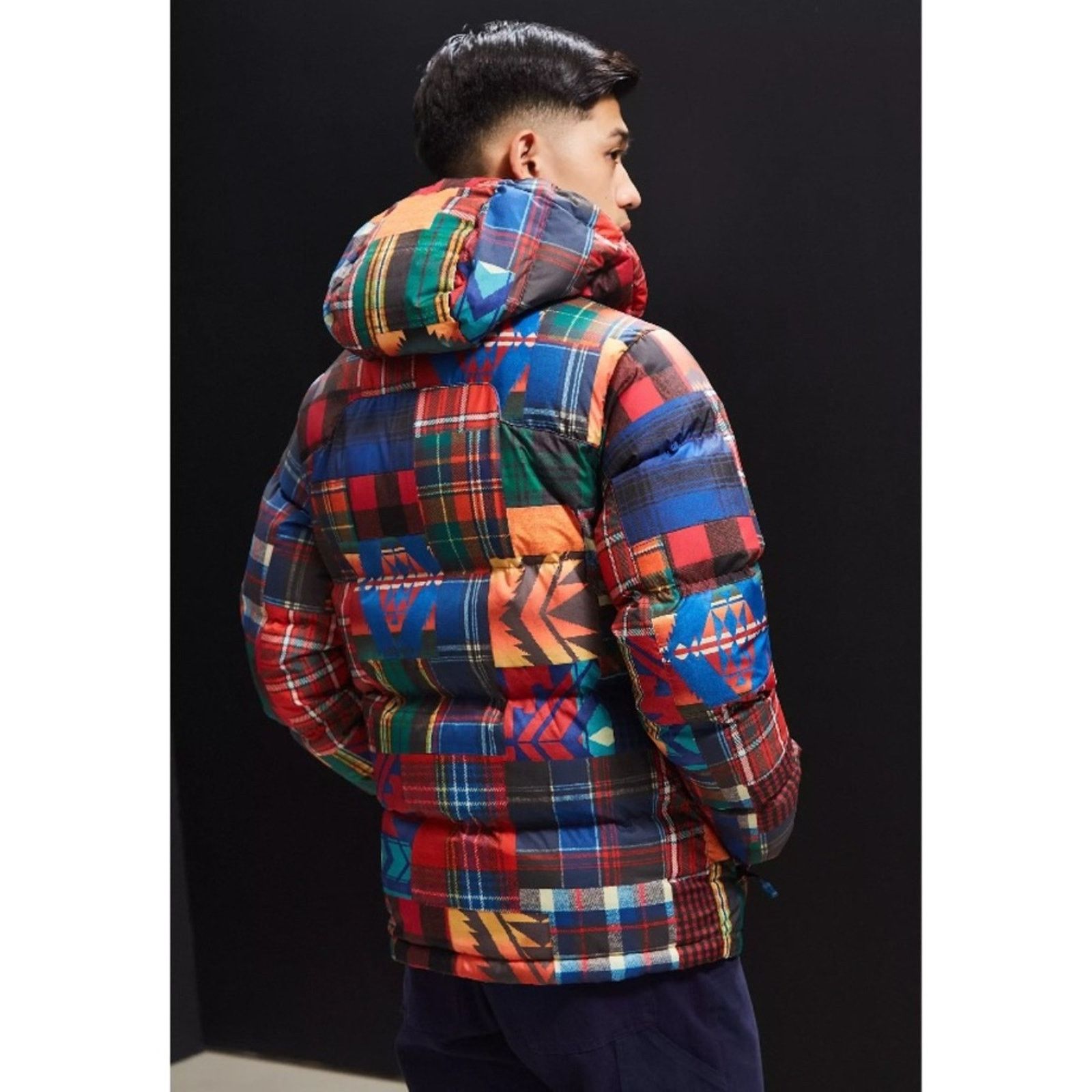 Polo Ralph Lauren Ralph Lauren Polo Patchwork Ripstop Down Puffer (Sz M) Plaid Size US M / EU 48-50 / 2 - 3 Thumbnail