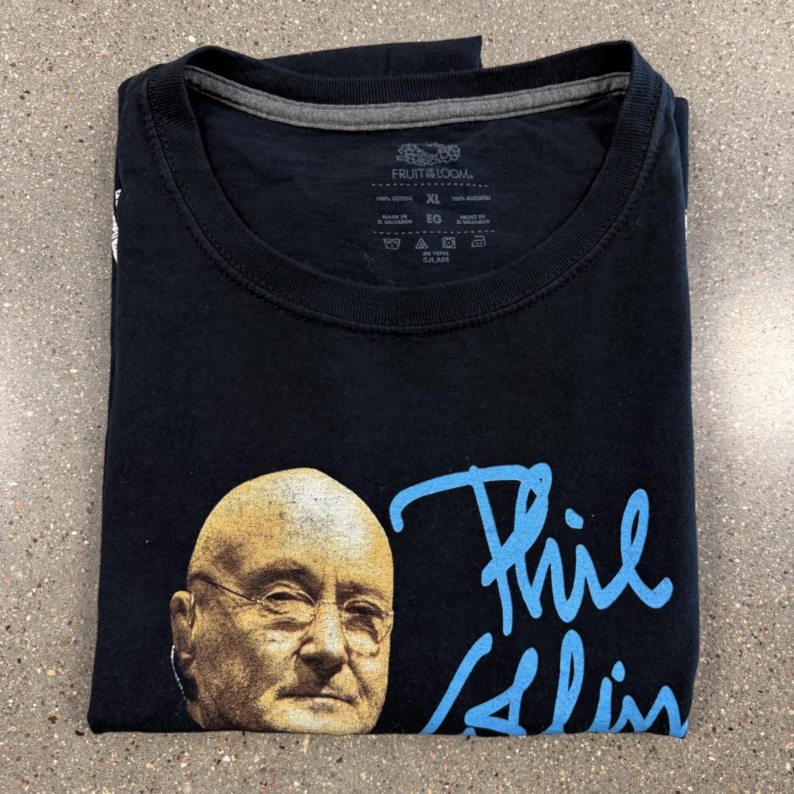Fruit Of The Loom Phil Collins Not Dead Yet Concert Tour 2019 T-Shirt XL Size US L / EU 52-54 / 3 - 8 Thumbnail
