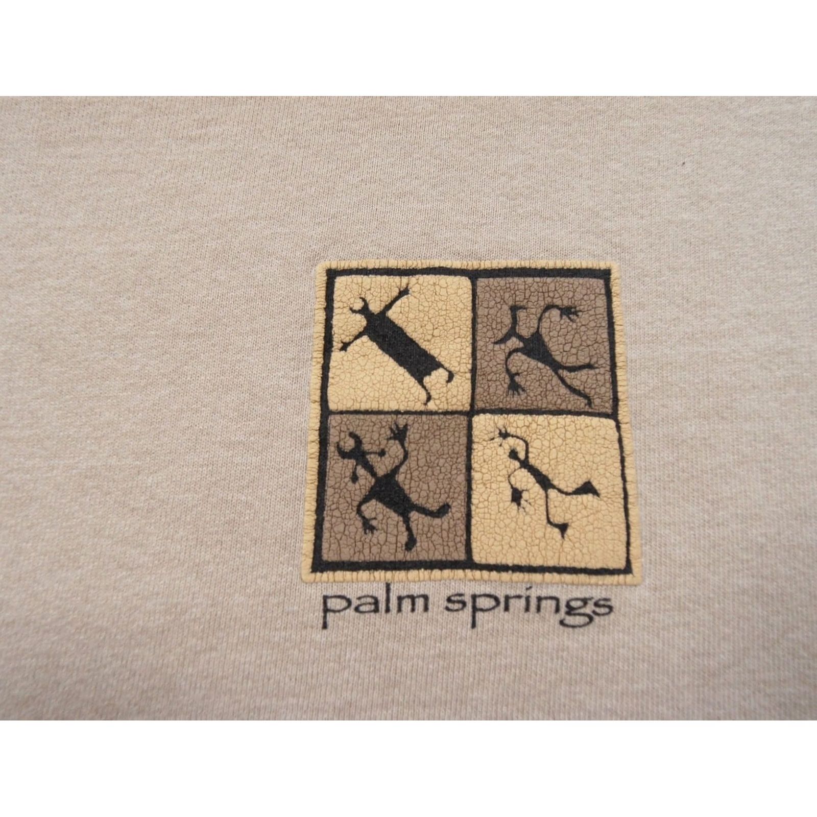 Vintage VINTAGE Palm Springs Sweatshirt Mens Large Beige Crewneck 90s Petroglyph Art Sweatshirt Mens Large Beige 90s Petroglyph Art Size US L / EU 52-54 / 3 - 4 Thumbnail