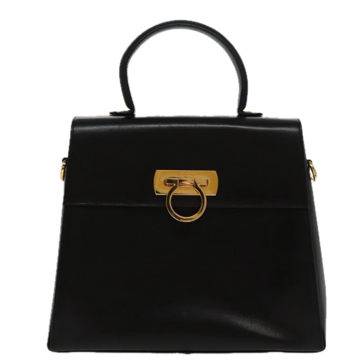 Salvatore Ferragamo Salvatore Ferragamo Gancini Convertible Top Handle Bag Leather Size ONE SIZE - 1 Thumbnail