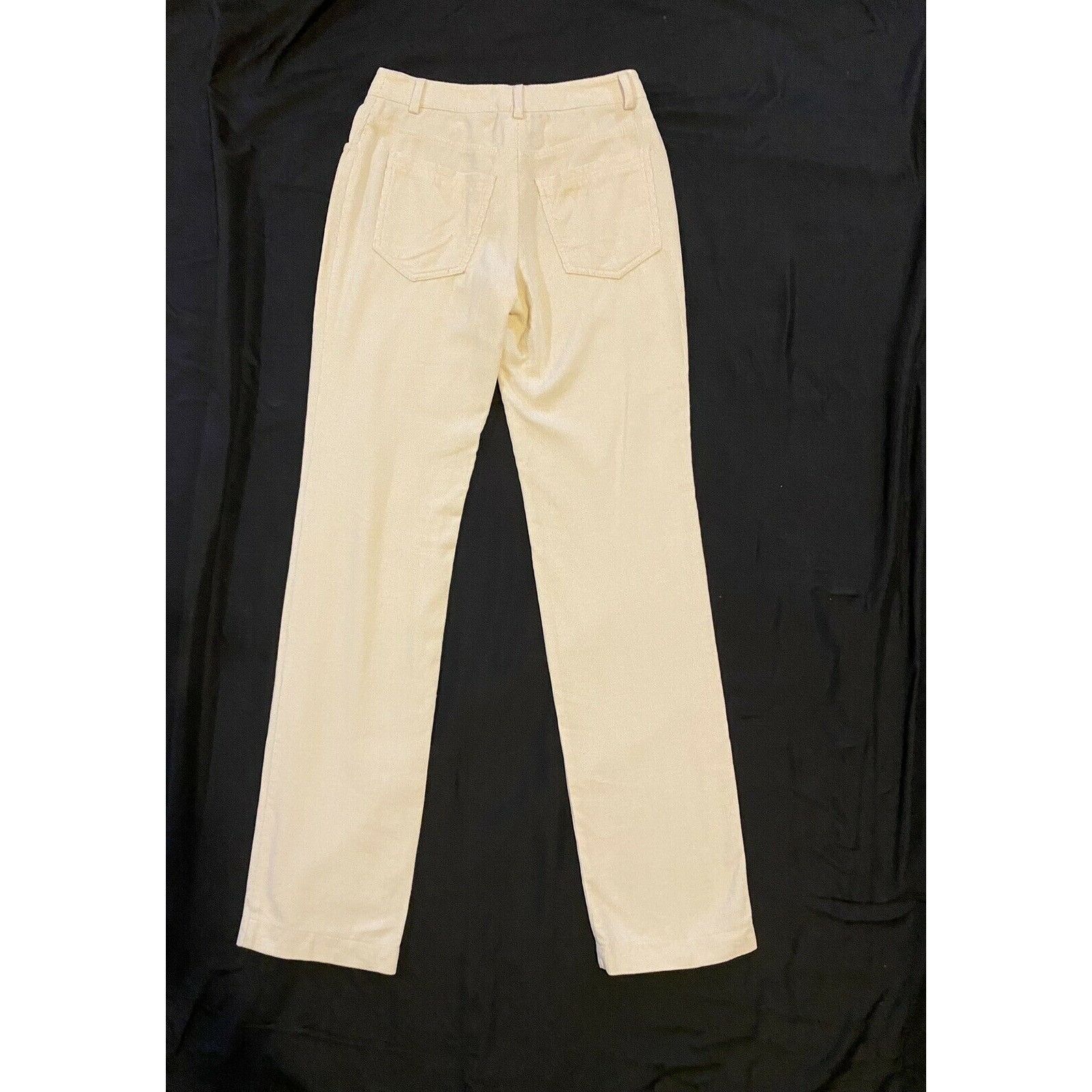 Akris $895 VTG NWT Akris 2 Corduroy Pants Cotton Camel Wool High W Size 26" / US 2 / IT 38 - 2 Thumbnail