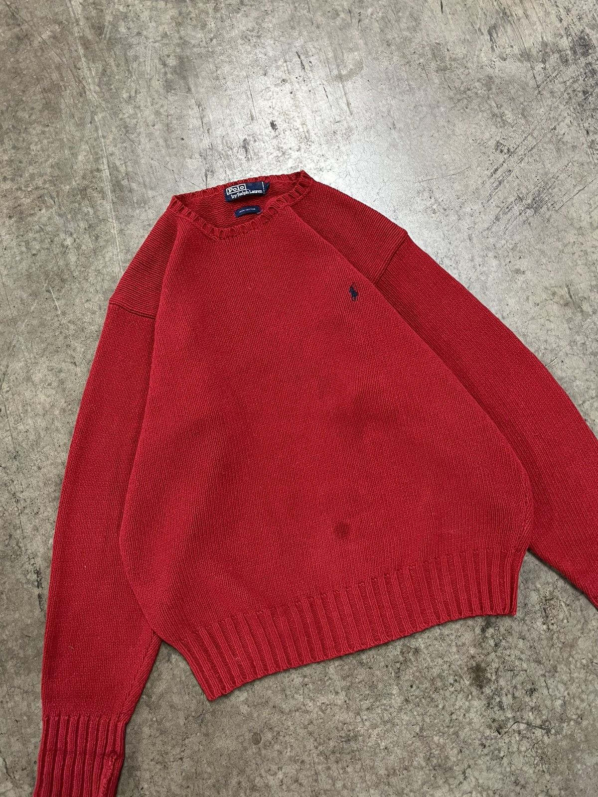 Polo Ralph Lauren × Vintage Polo Ralph Lauren vintage knit sweater preppy streetwear Size US M / EU 48-50 / 2 - 4 Thumbnail