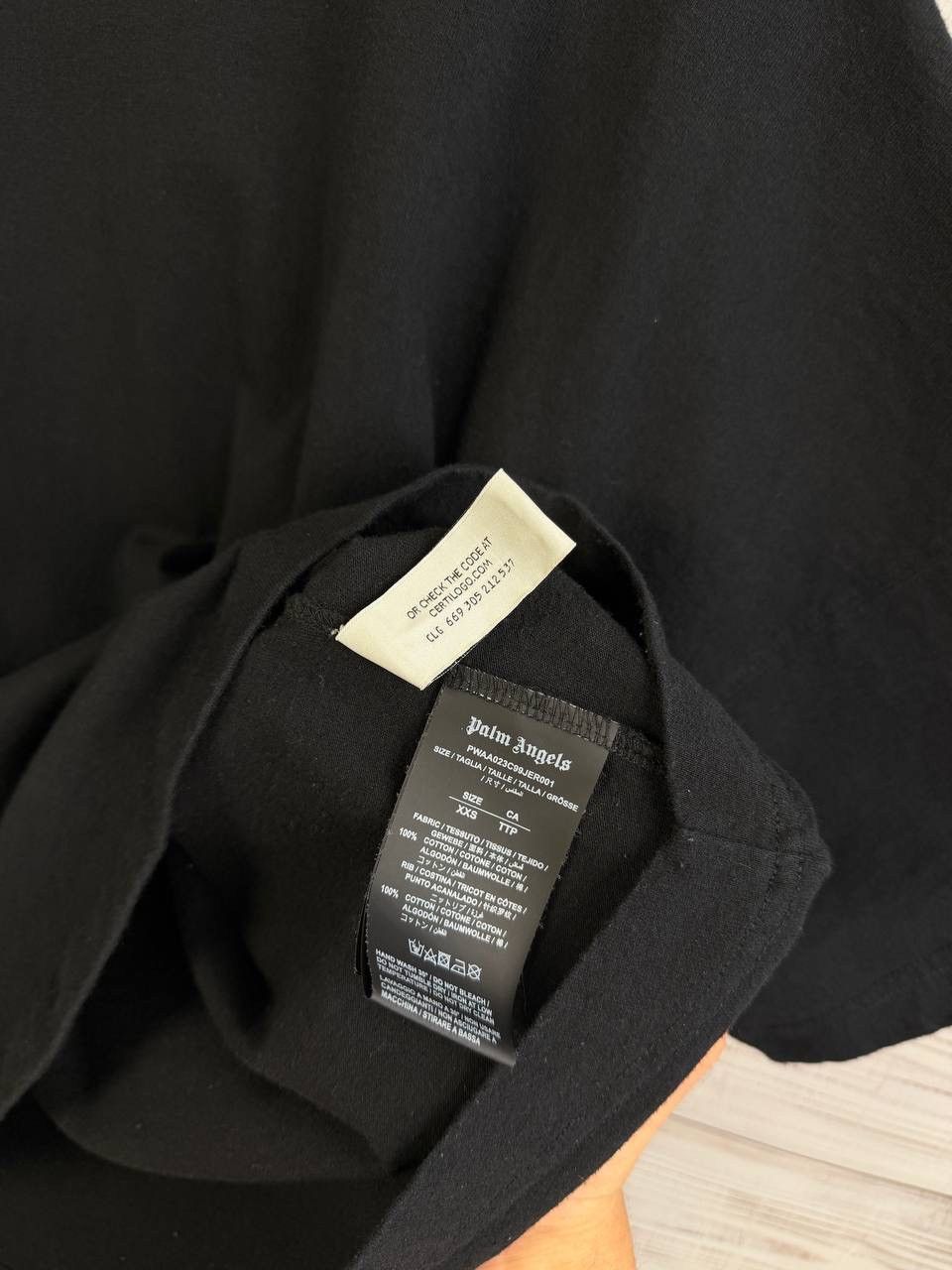Palm Angels Palm Angels Tee Big Logo Back Size US XS / EU 42 / 0 - 6 Thumbnail