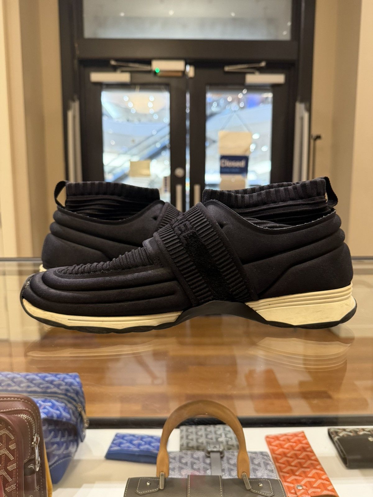 Chanel Chanel Neoprene Sneakers Black Size US 12 / EU 45 - 5 Thumbnail