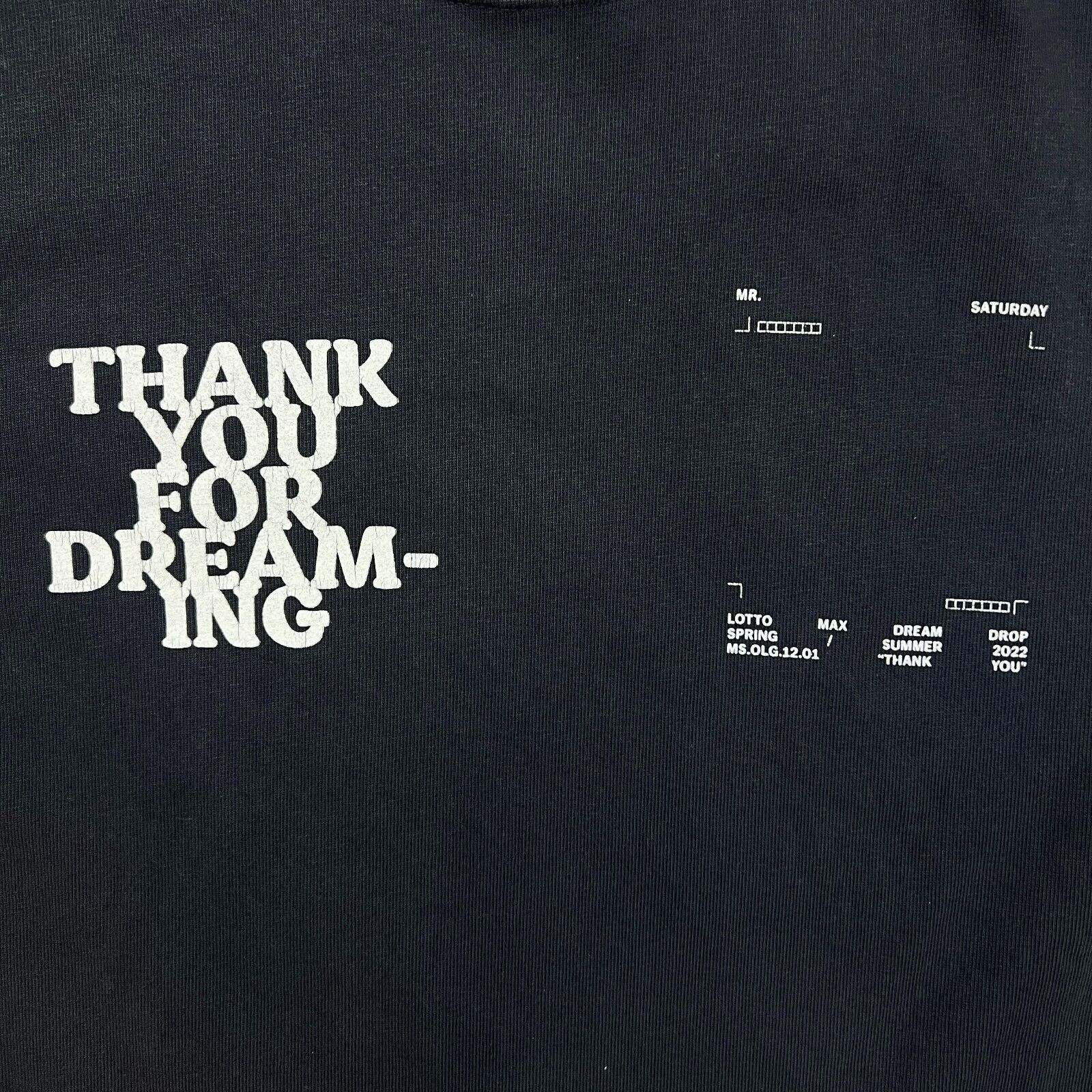 Mr. Saturday Mr Saturday x Lotto Max T Shirt XL Thank You Dreaming Tee Size US XL / EU 56 / 4 - 3 Thumbnail