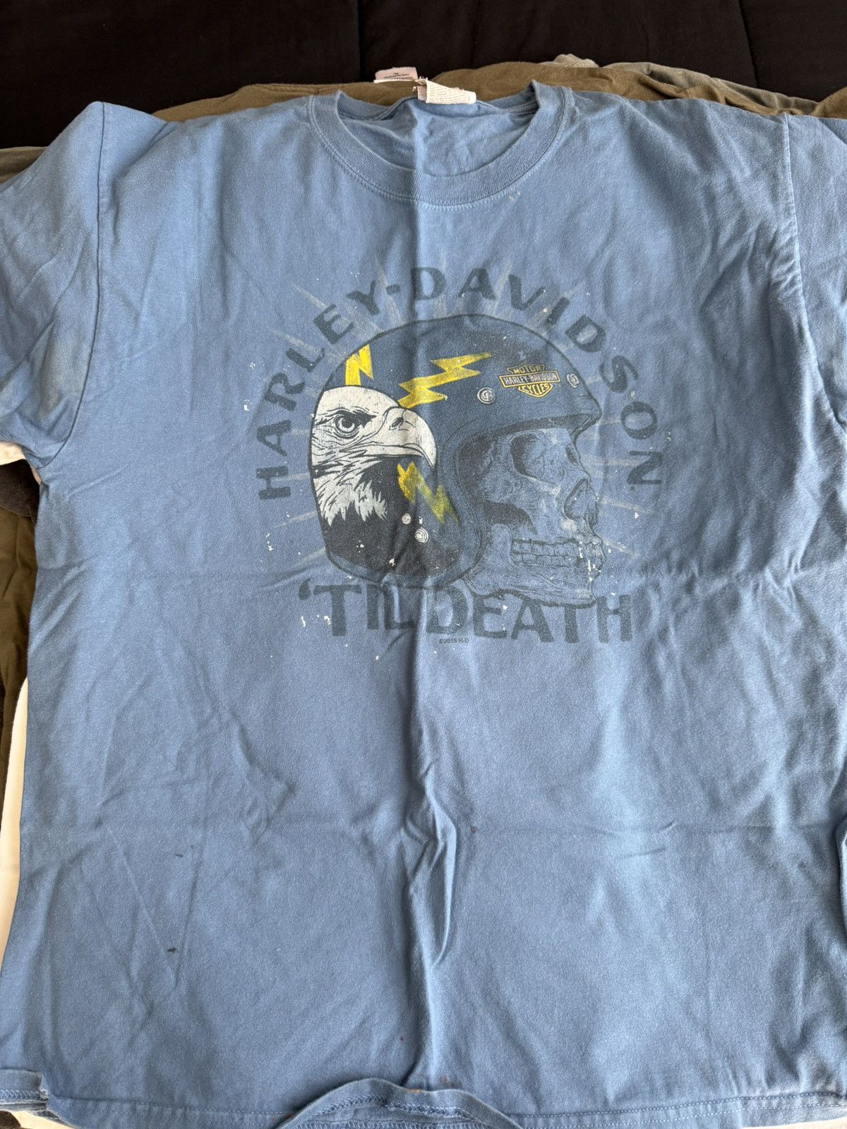 Harley Davidson × Vintage harley Size US L / EU 52-54 / 3 - 1 Thumbnail