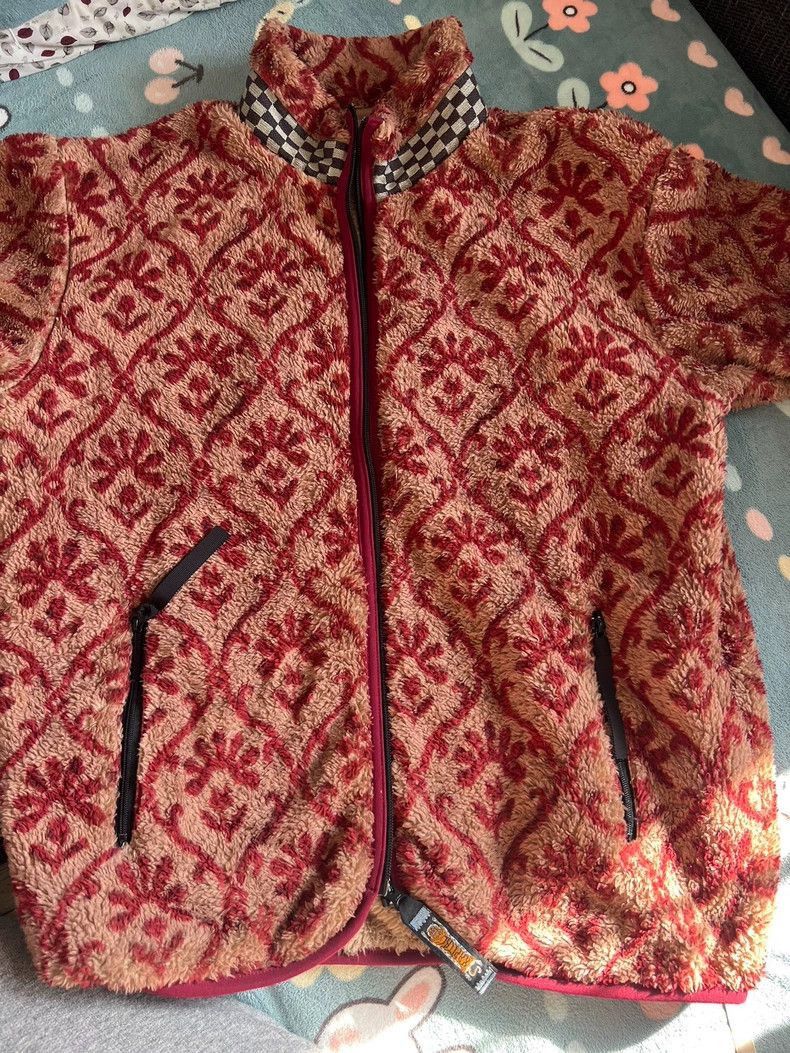 Kapital KAPITAL Coral Fleece Patterned Jacket Size US XXS / EU 40 - 2 Thumbnail