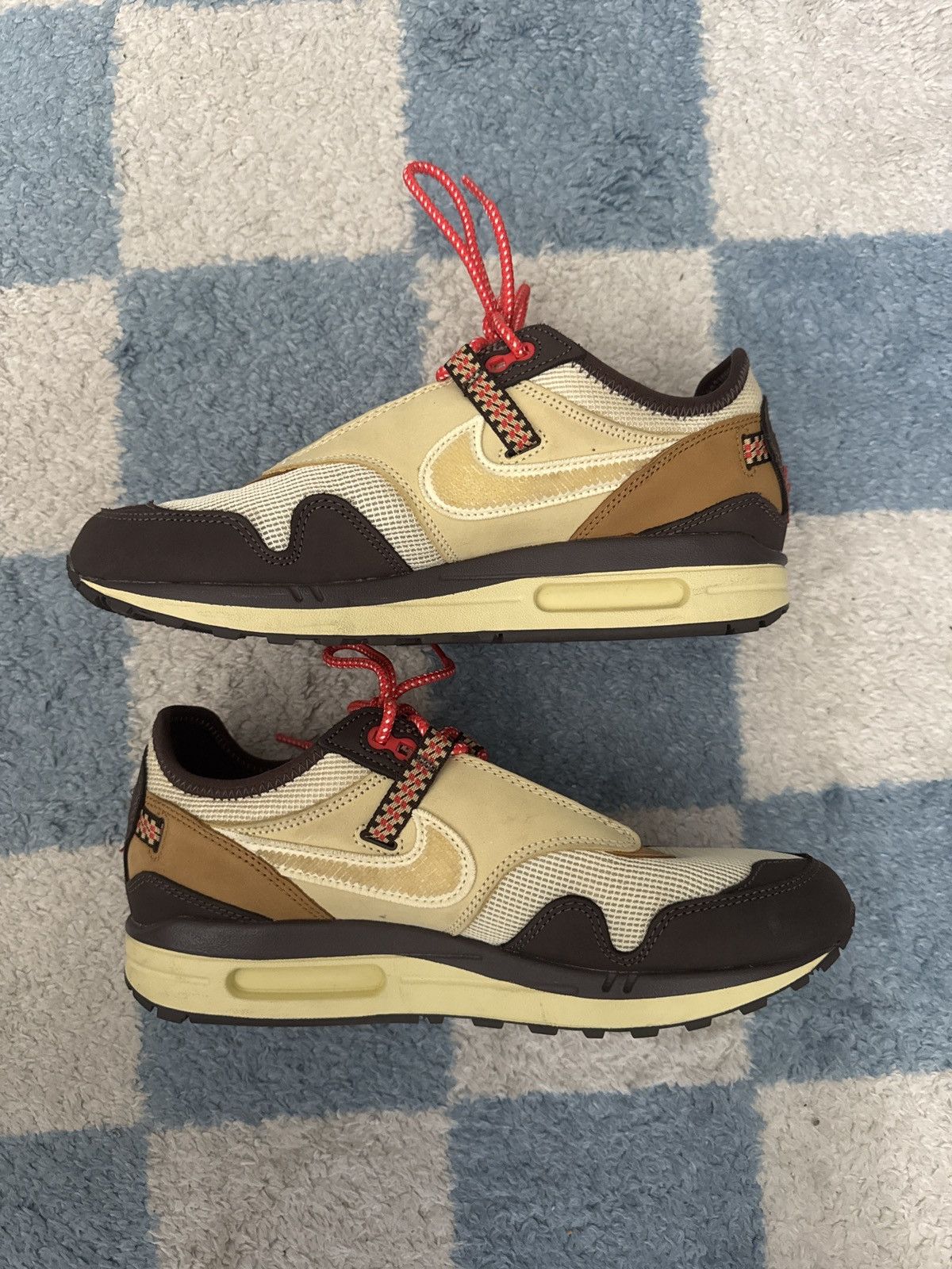 Nike × Travis Scott Nike Air Max 1 Travis Scott Baroque Brown Size US 9 / EU 42 - 2 Thumbnail